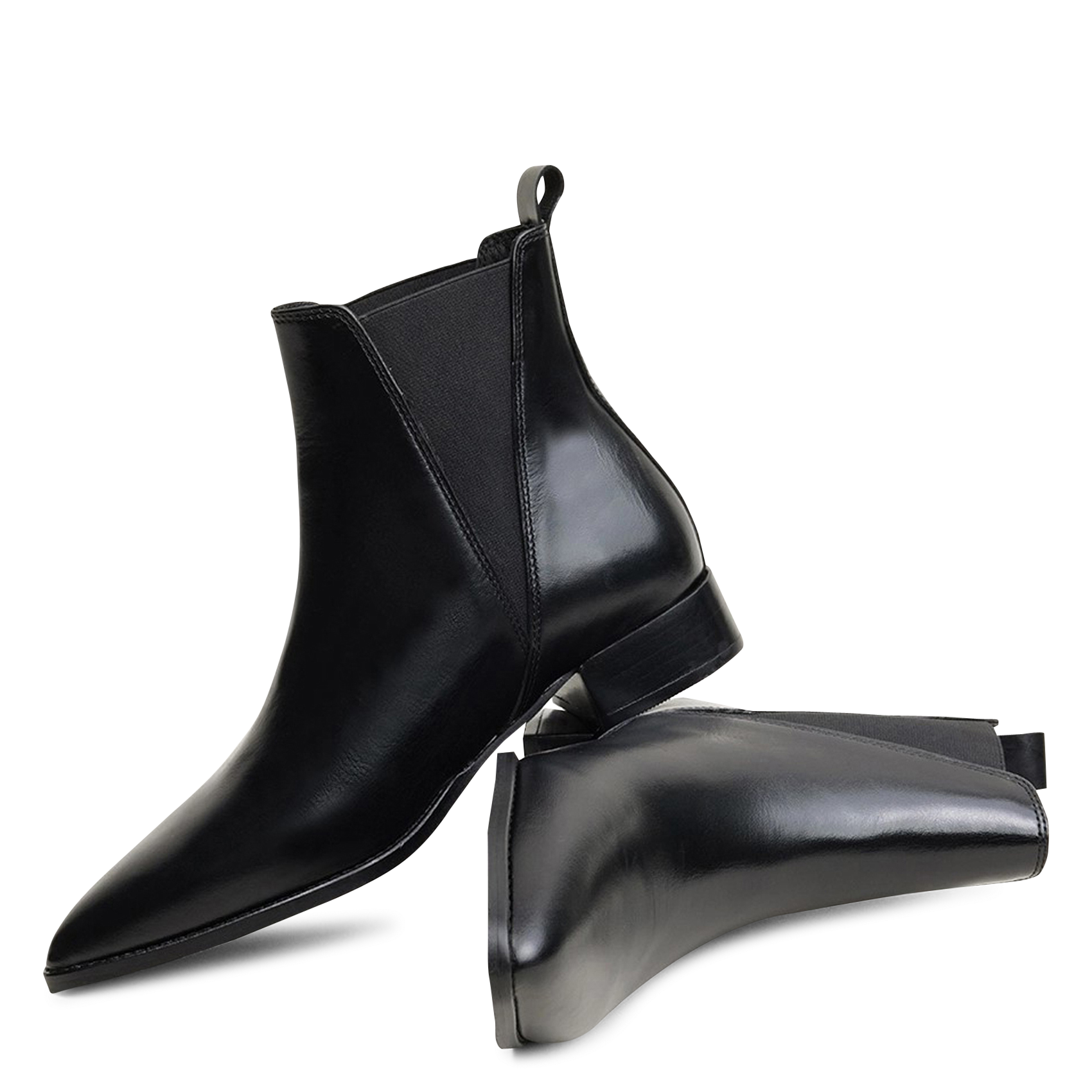 Bottines en cuir anoka JONAK Noir