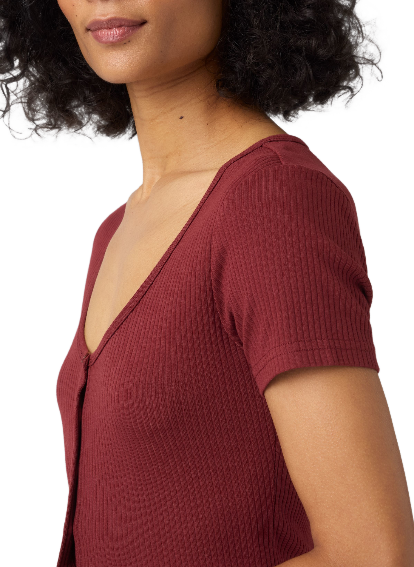Rundhalsausschnitt T-Shirt aus Baumwollmischung LEVI'S Rot