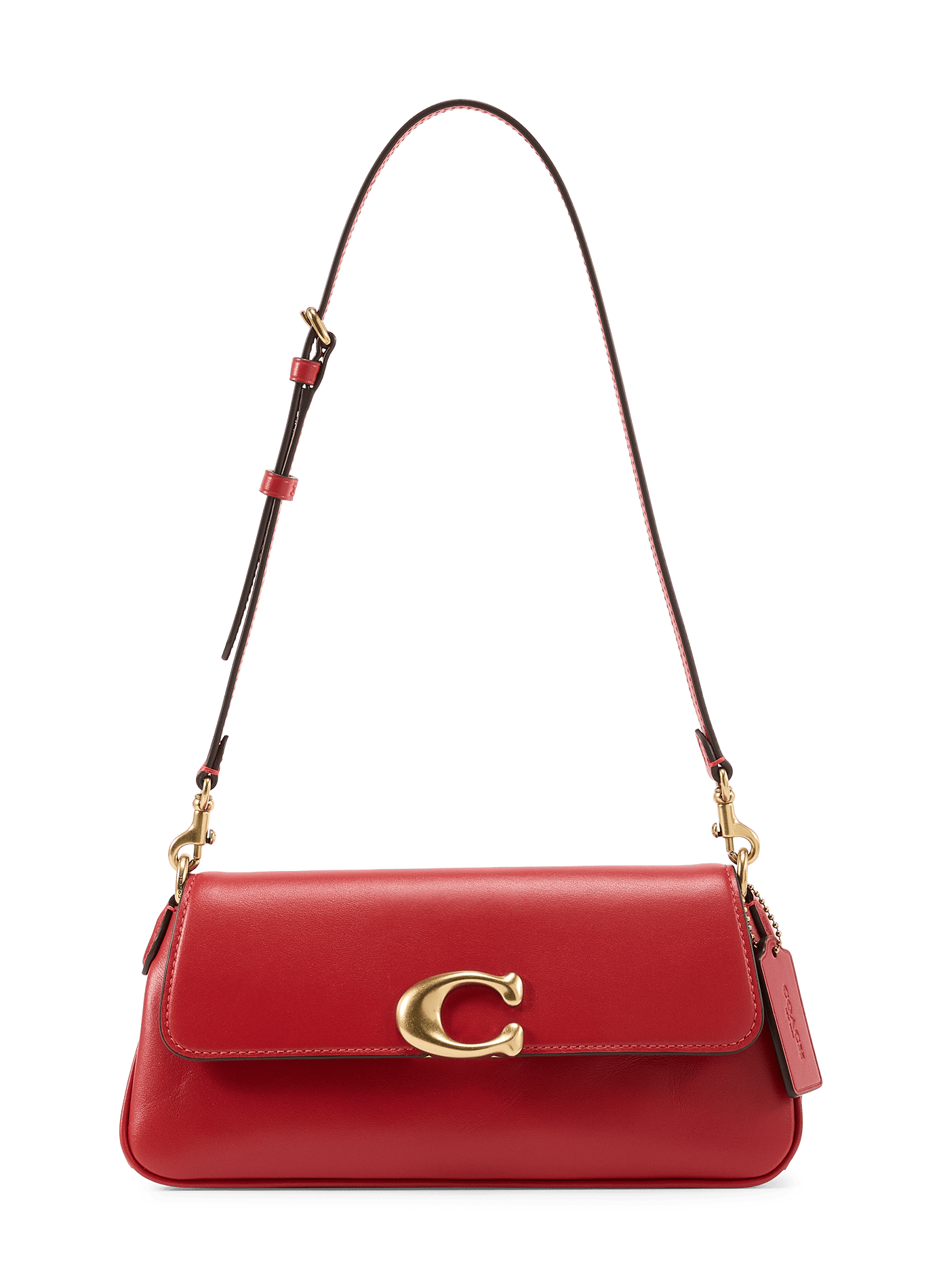 Jet Lederhandtasche COACH Rot