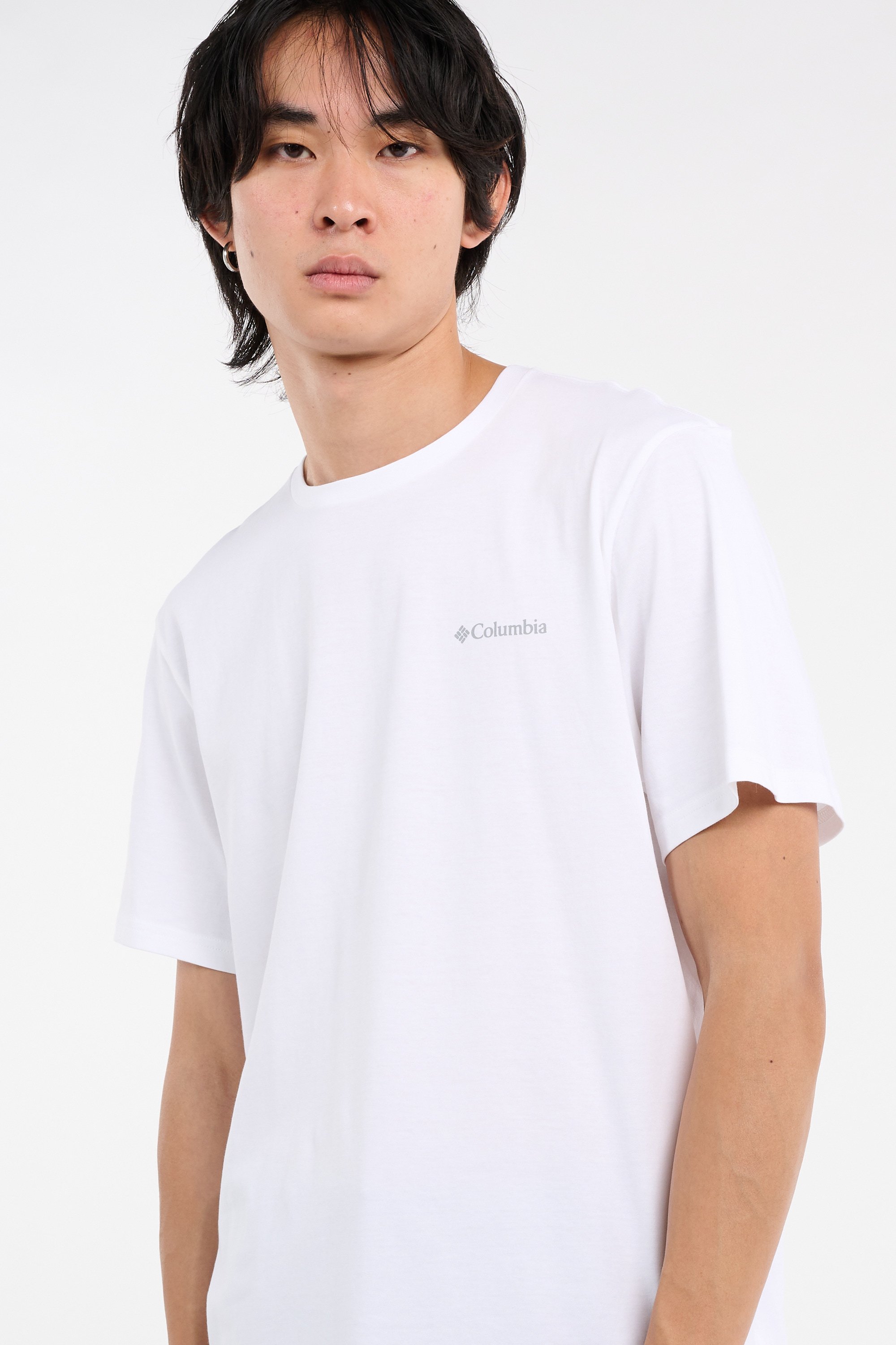 T-shirt csc basic | Blanc COLUMBIA Homme