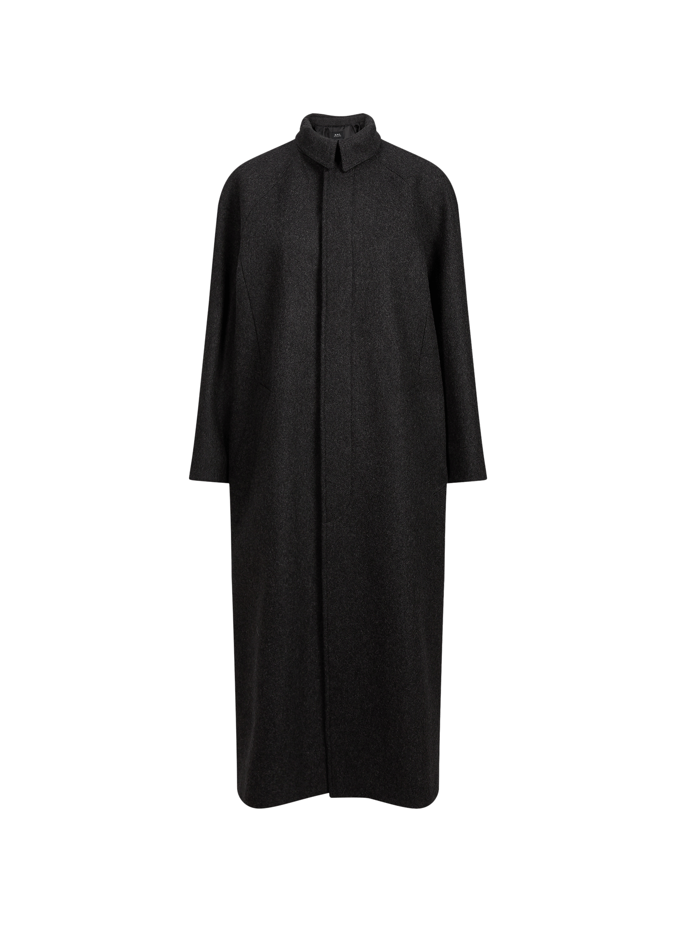 Langer GAIA Mantel aus Wollmischung A.P.C. Grau