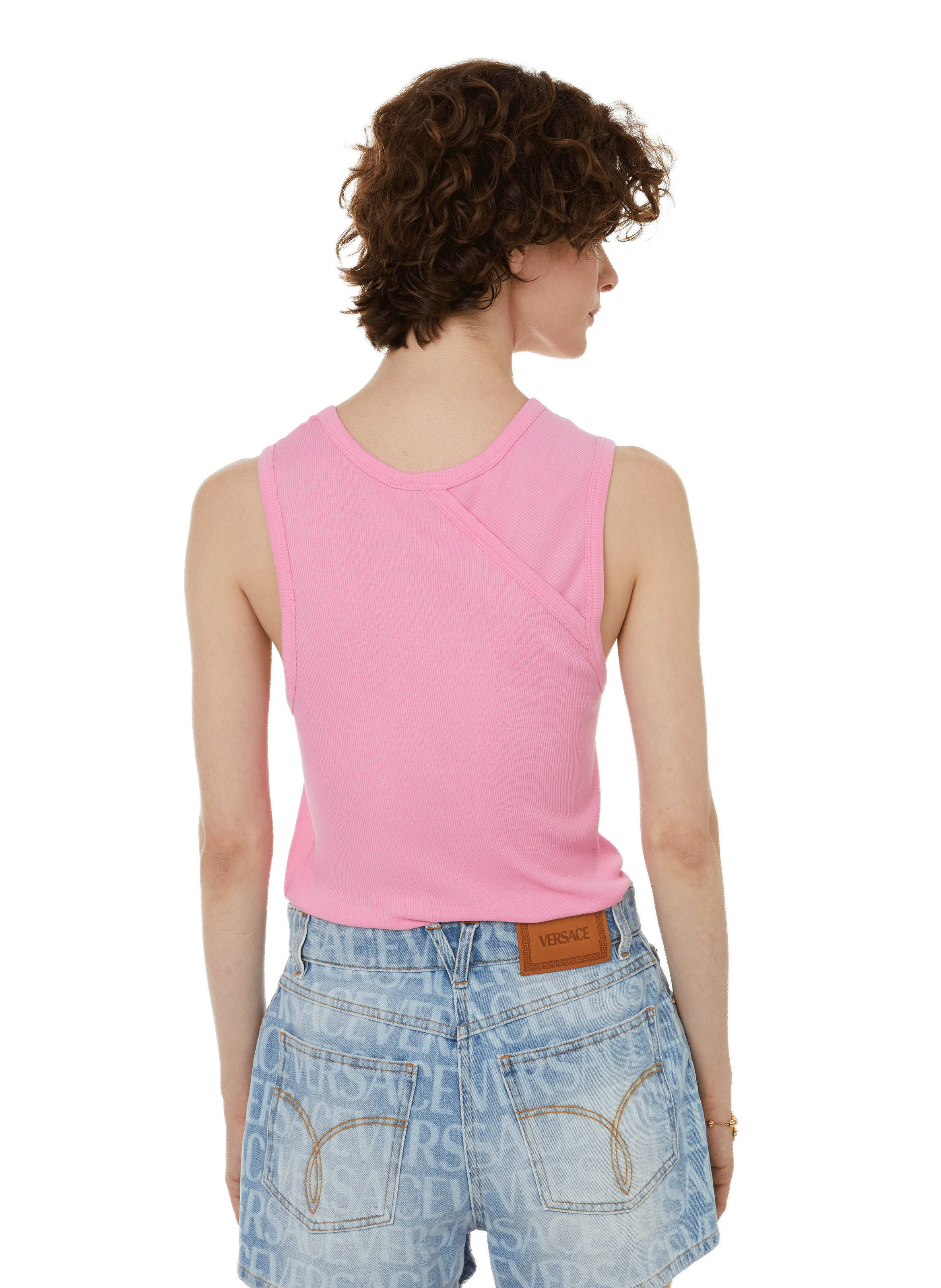 Top en coton 1017 ALYX 9SM Rose