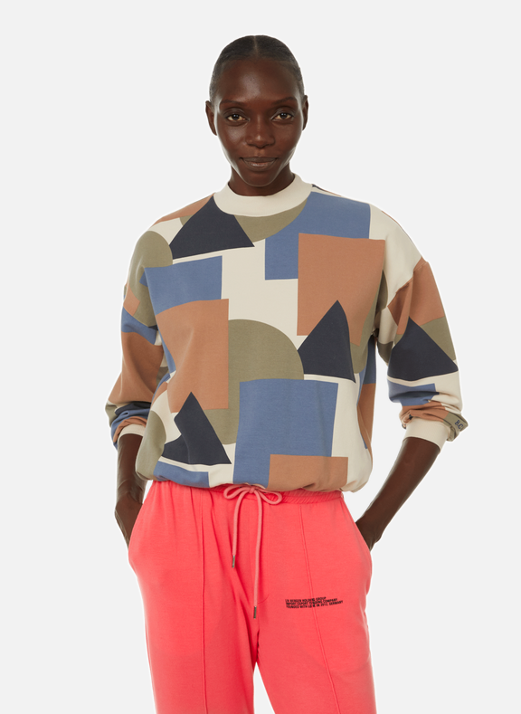 BOBO CHOSES Patterned cotton sweatshirt Multicolour