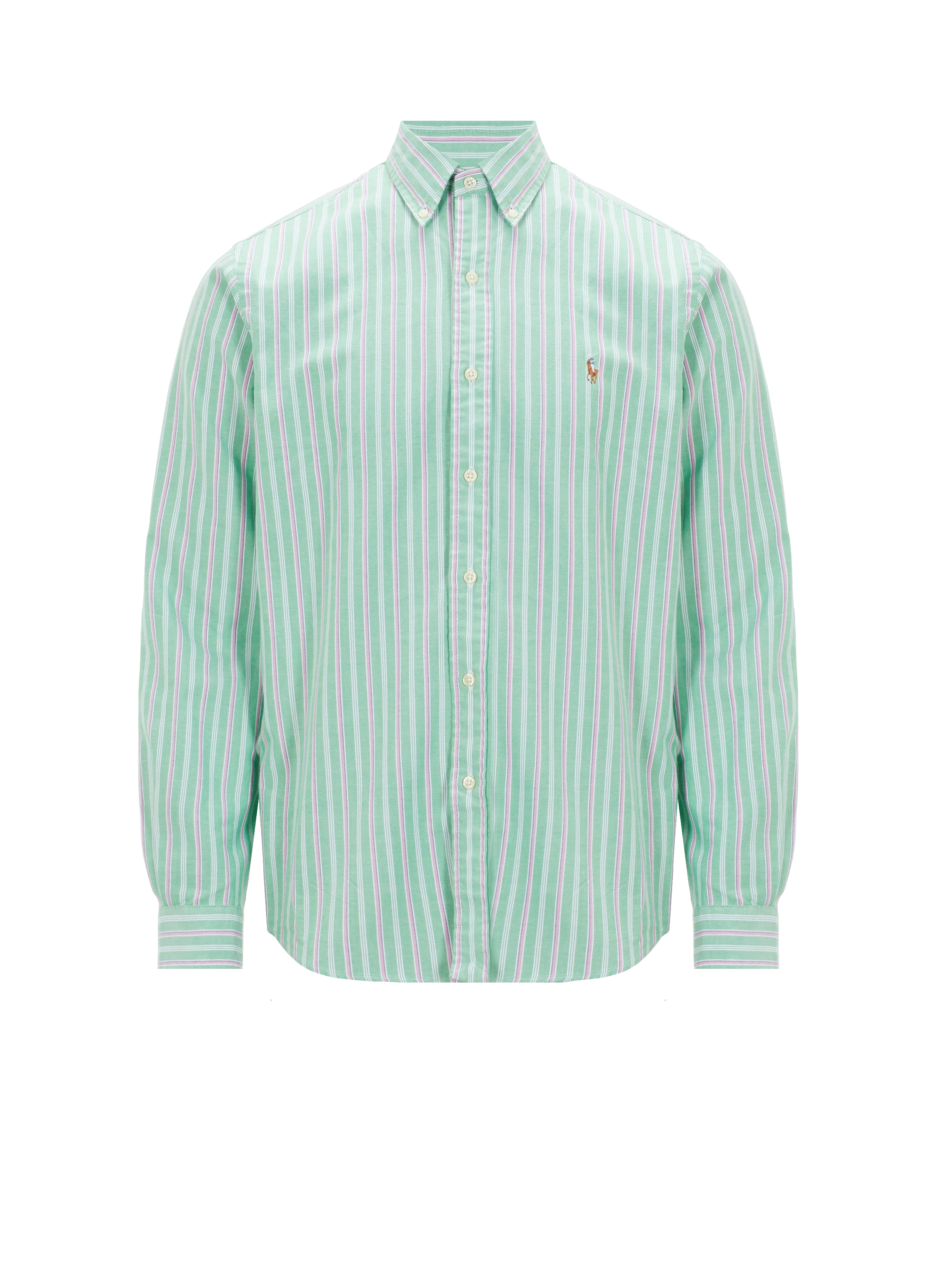 Chemise à rayures en coton POLO RALPH LAUREN Multicolore