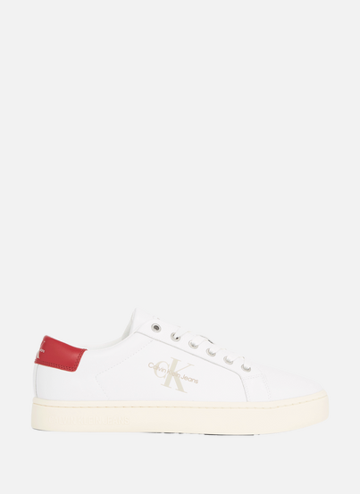 Mixed leather sneakers  CALVIN KLEIN