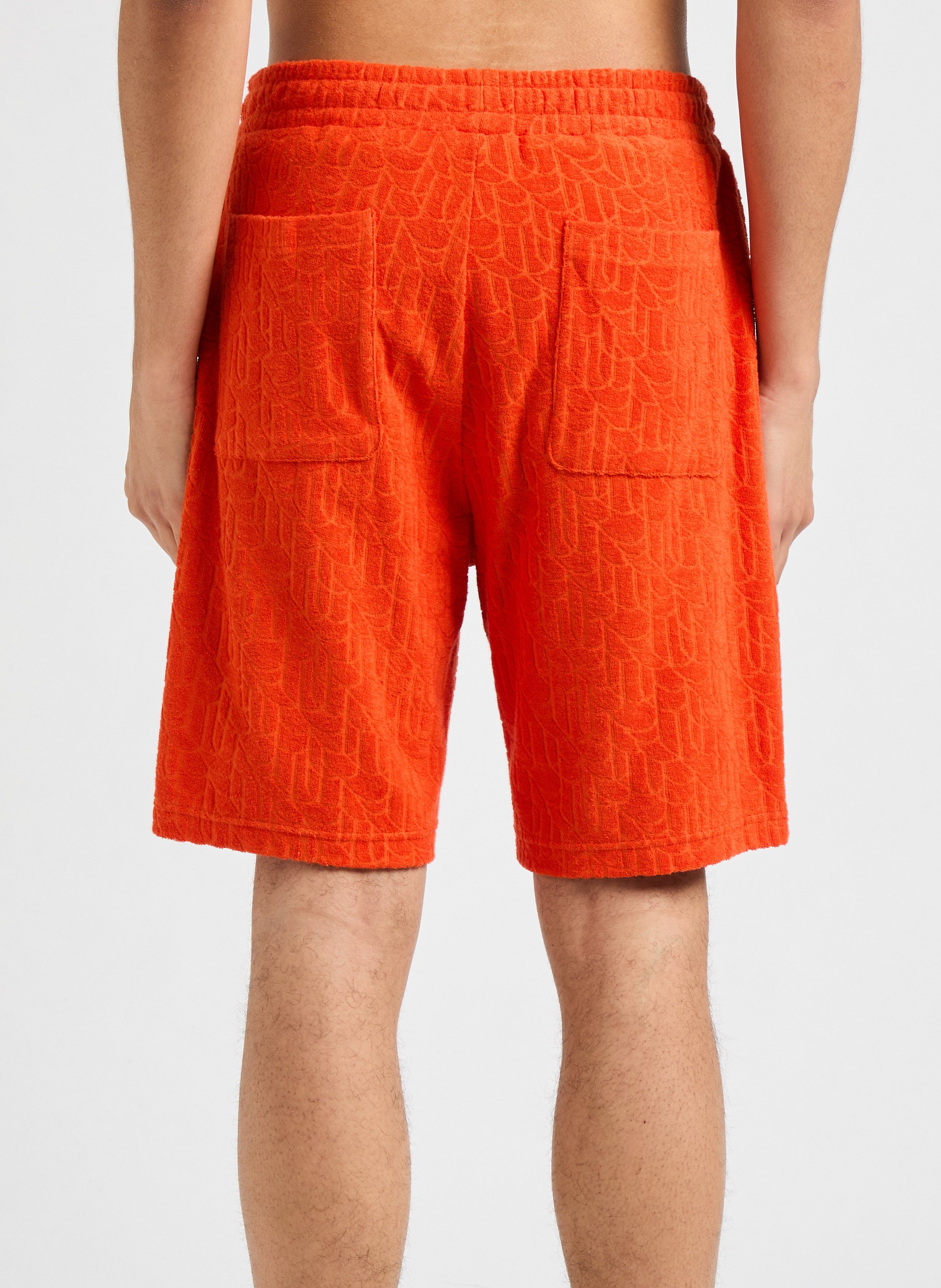 Short FOBB en coton SAISON 1865 Orange