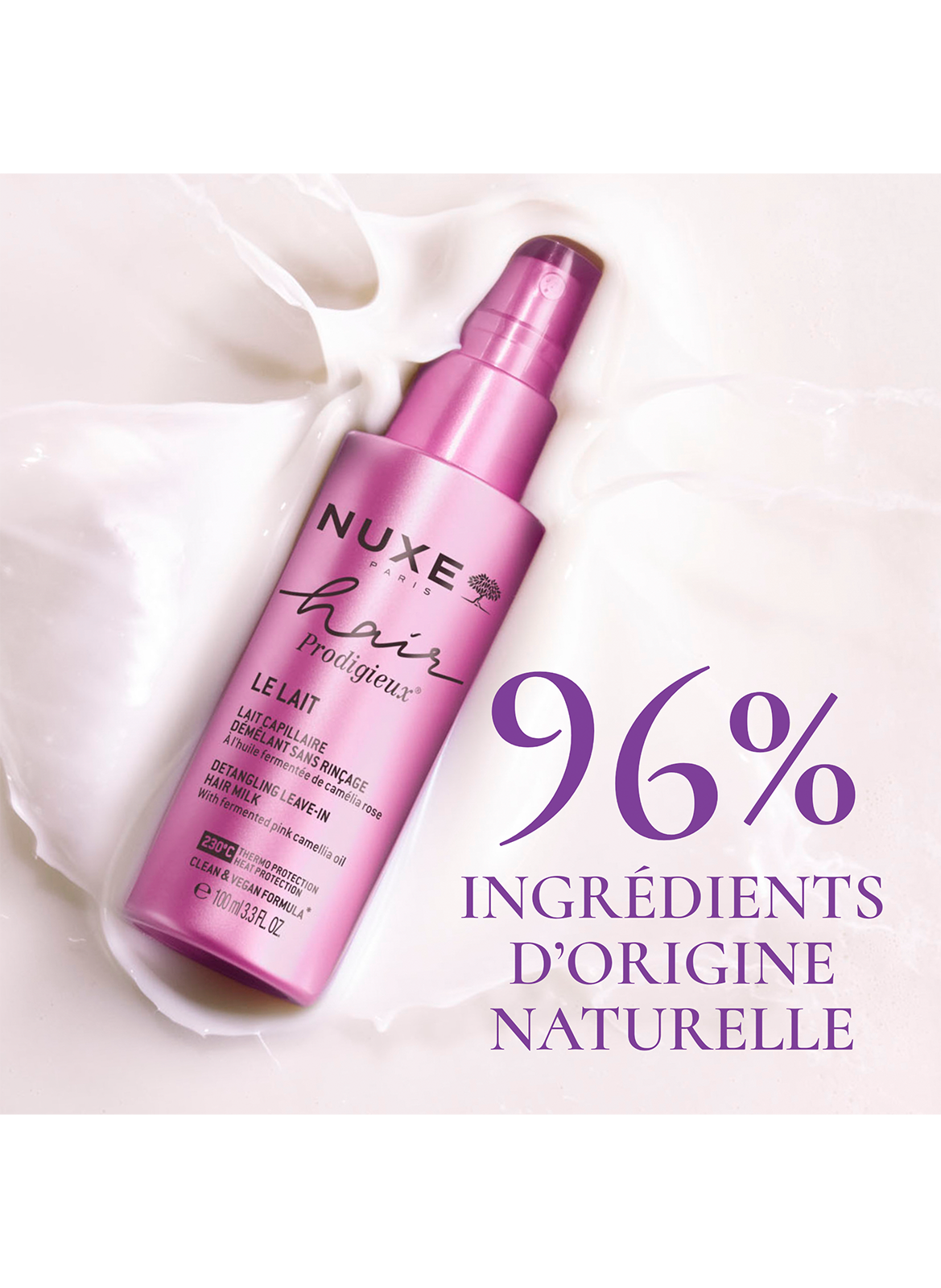 Hair Prodigieux® - Lait Capillaire Démêlant Sans Rinçage No color