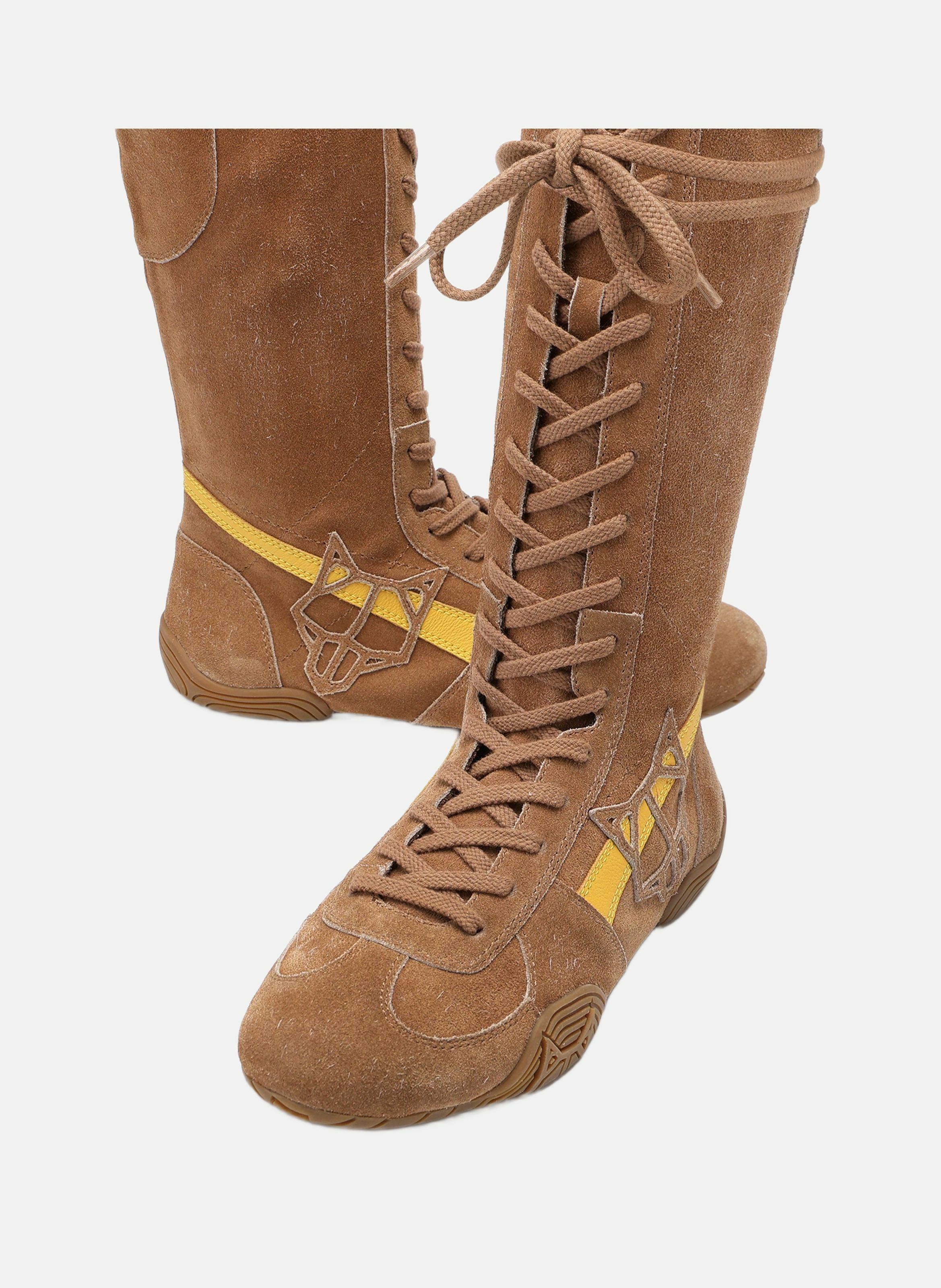 Bottes betsy NAKED WOLFE Marron