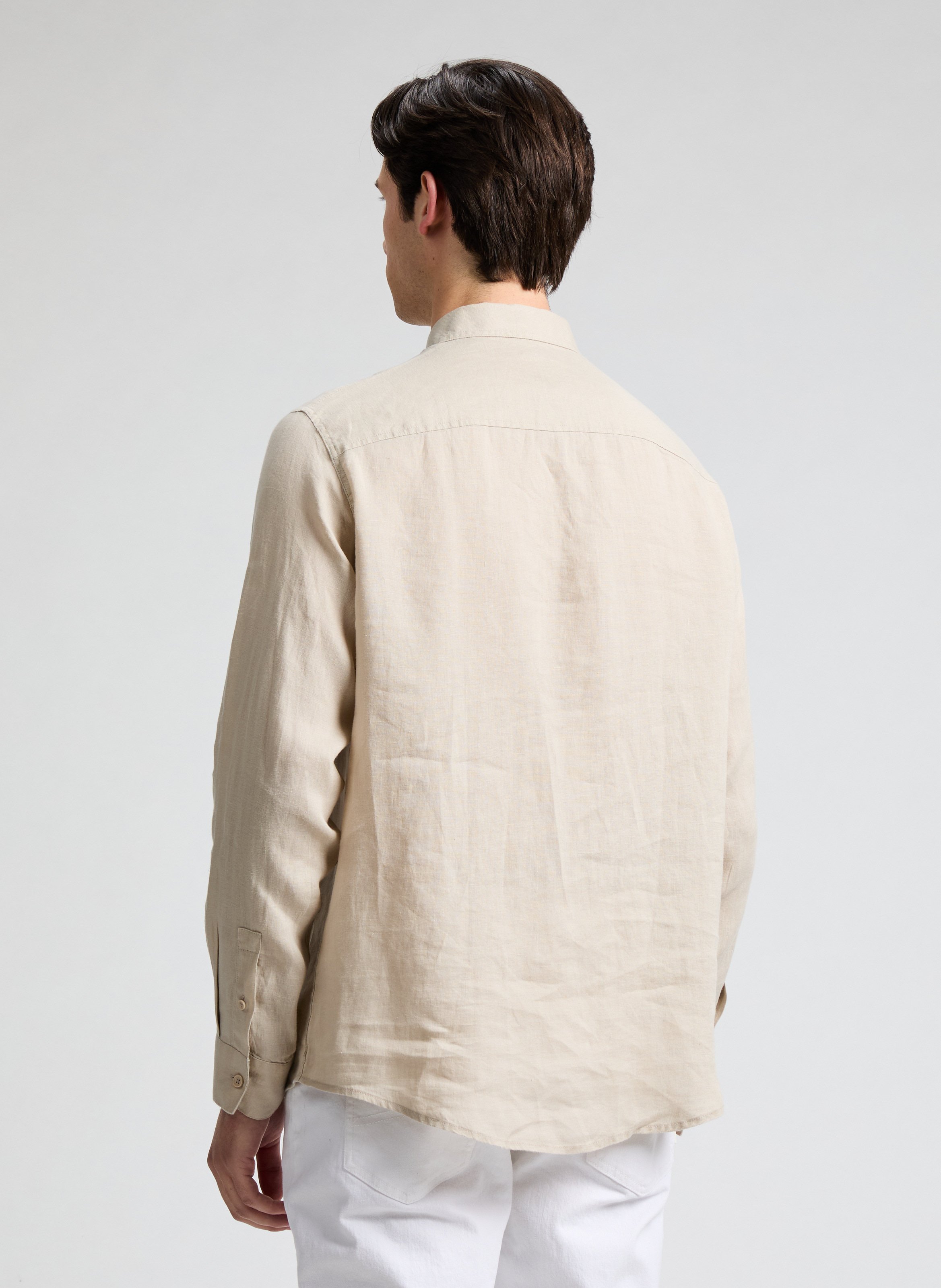  Cotton shirt ARMANI EXCHANGE Beige