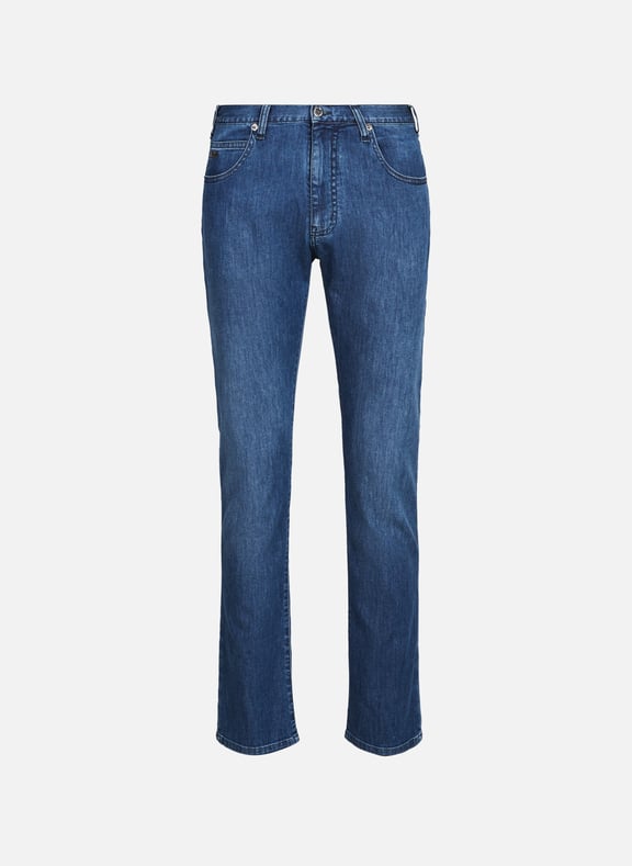 Jean regular fit Bleu by EMPORIO ARMANI EMPORIO ARMANI Jean regular fit Bleu
