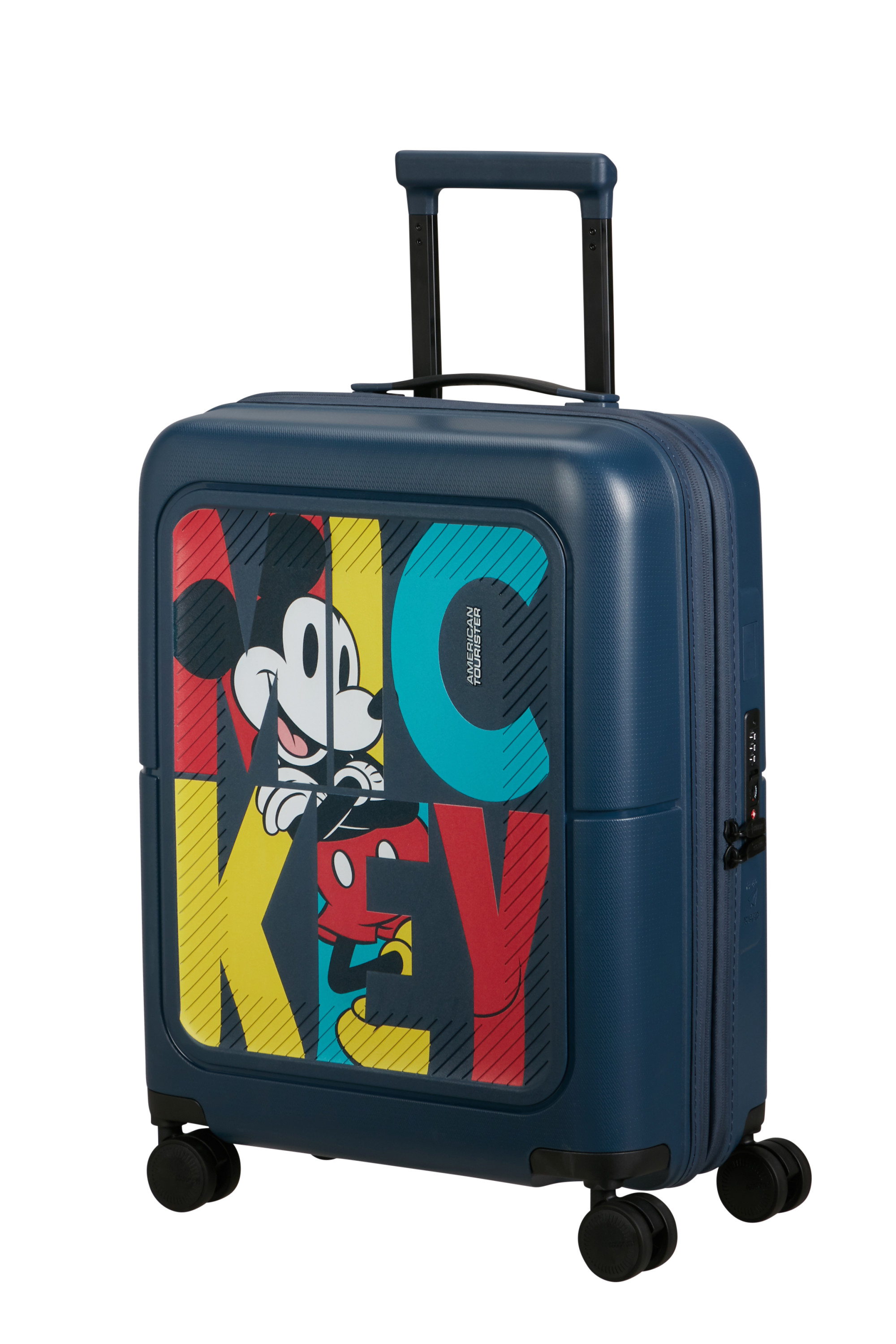 Dashpop disney valise 4 roues taille s AMERICAN TOURISTER Bleu