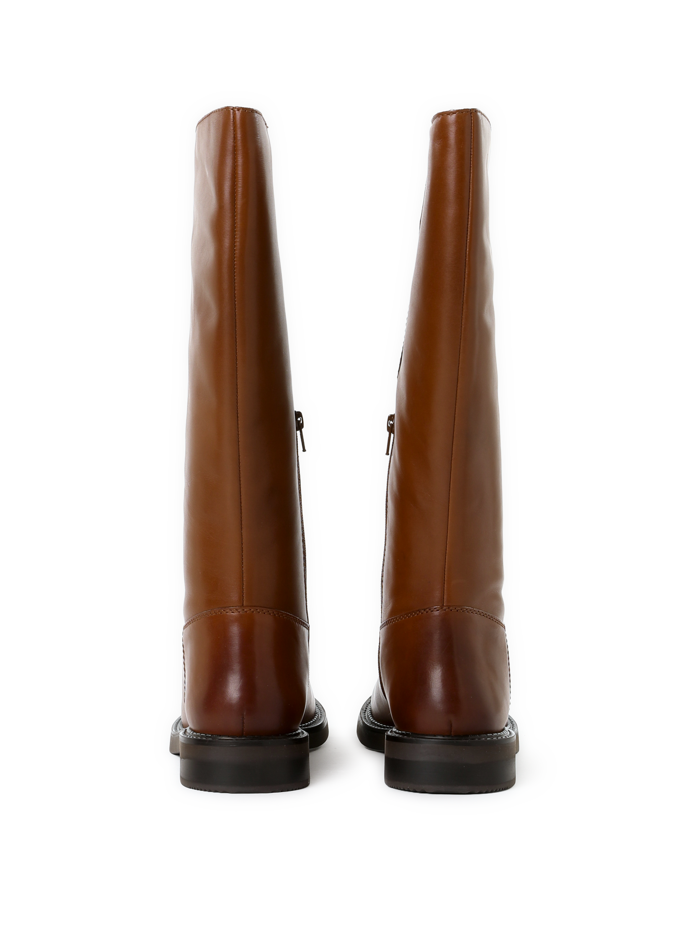 Serilda leather boots GEOX Brown