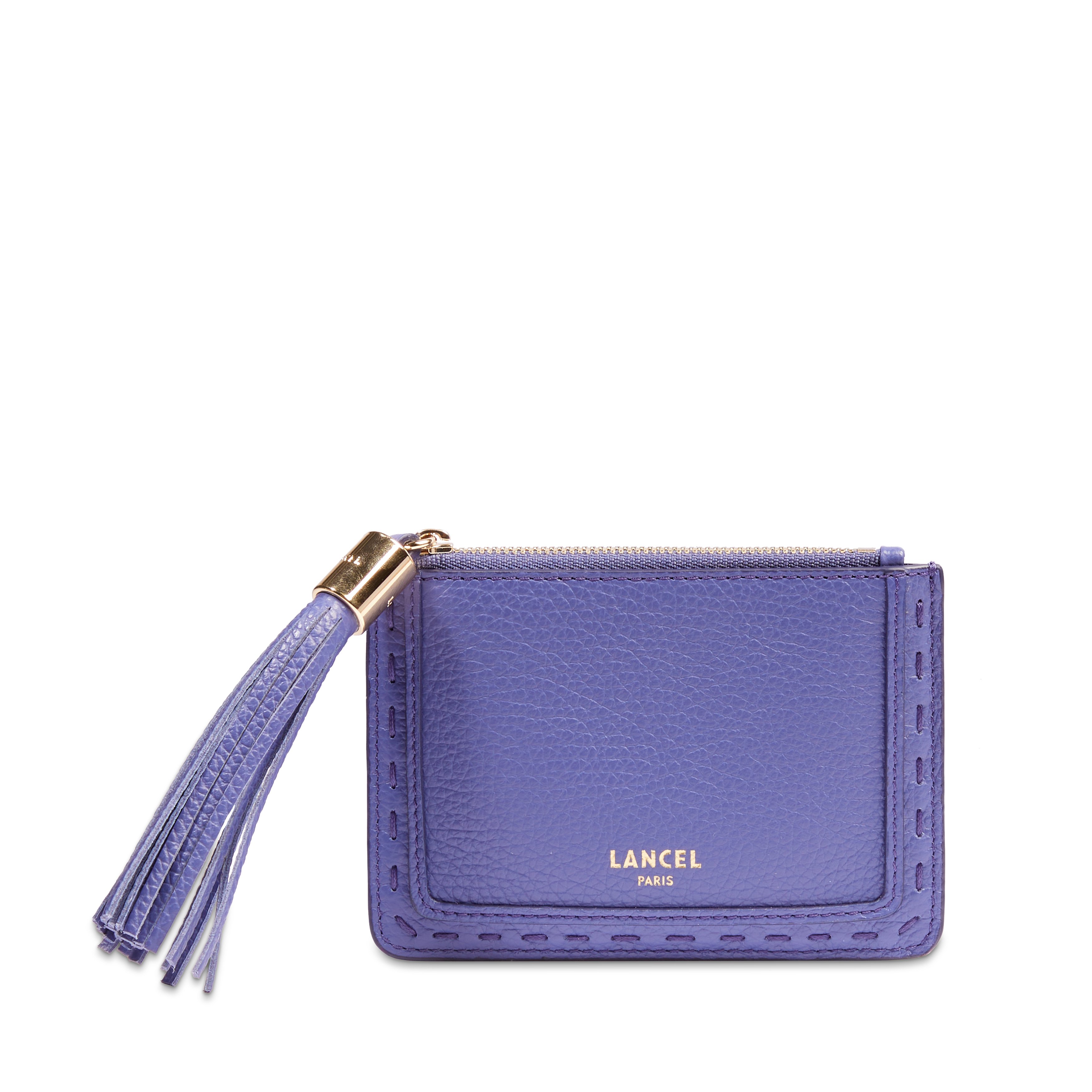 LANCEL Porte-cartes zippé l premier flirt de lancel Bleu