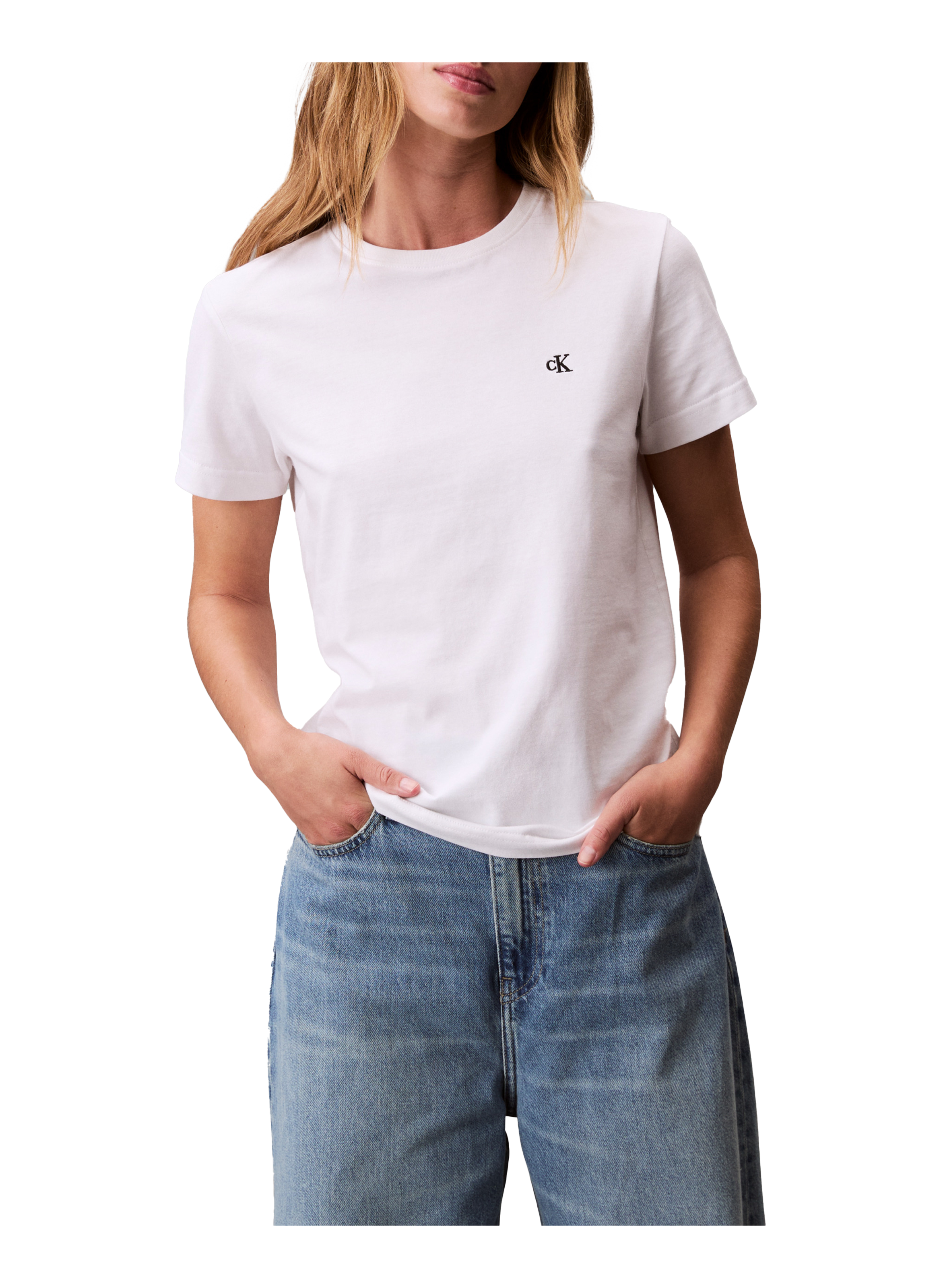 CALVIN KLEIN Classic Cotton T-Shirt White