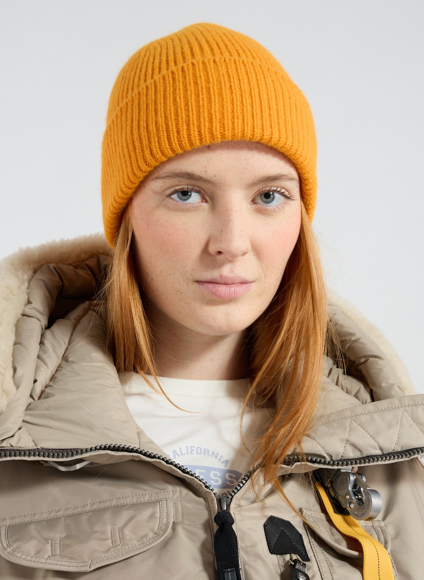 Bonnet Barra en laine MACKIE Orange