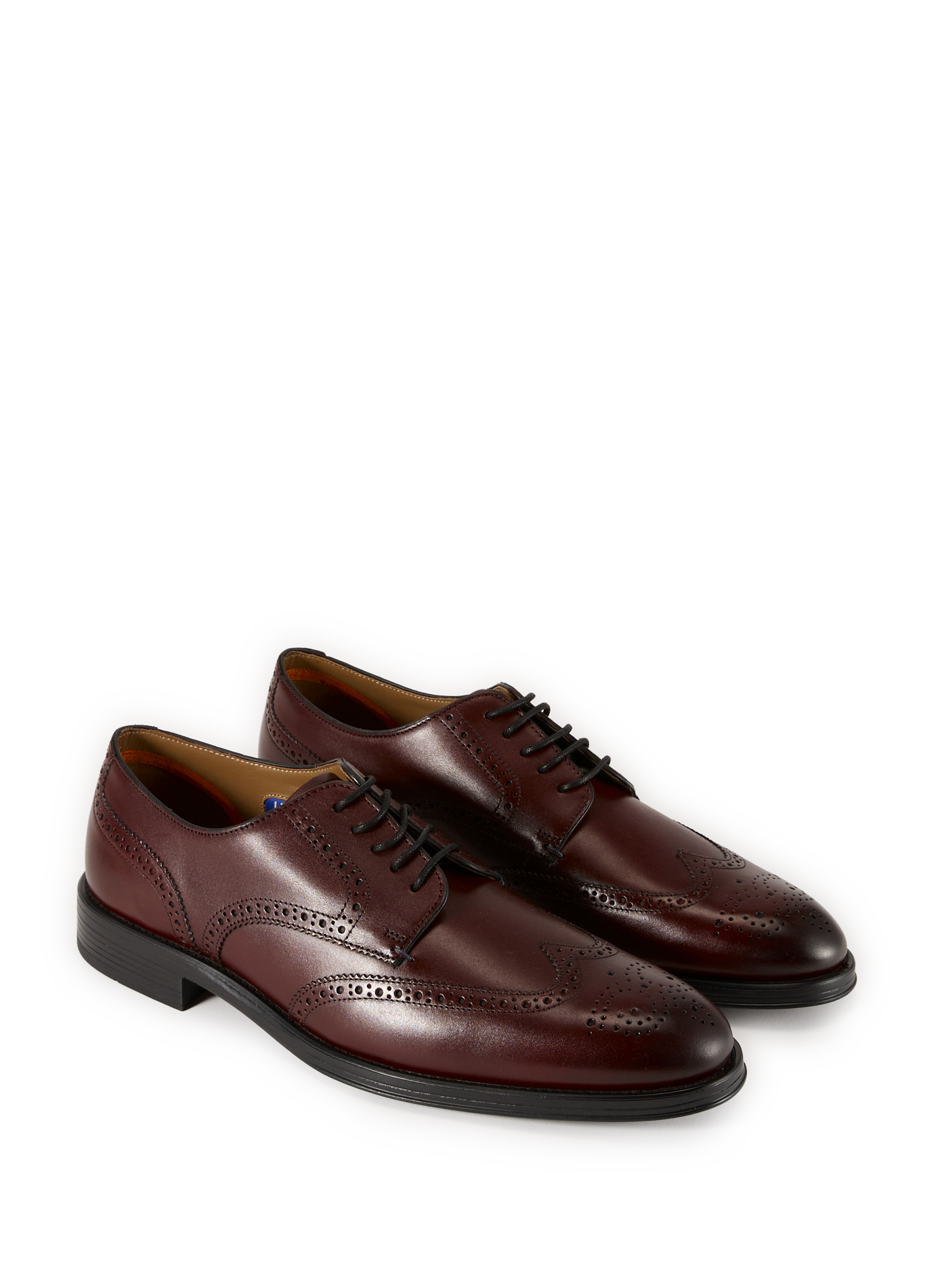 Derbies Angelo en cuir PAUL SMITH Rouge