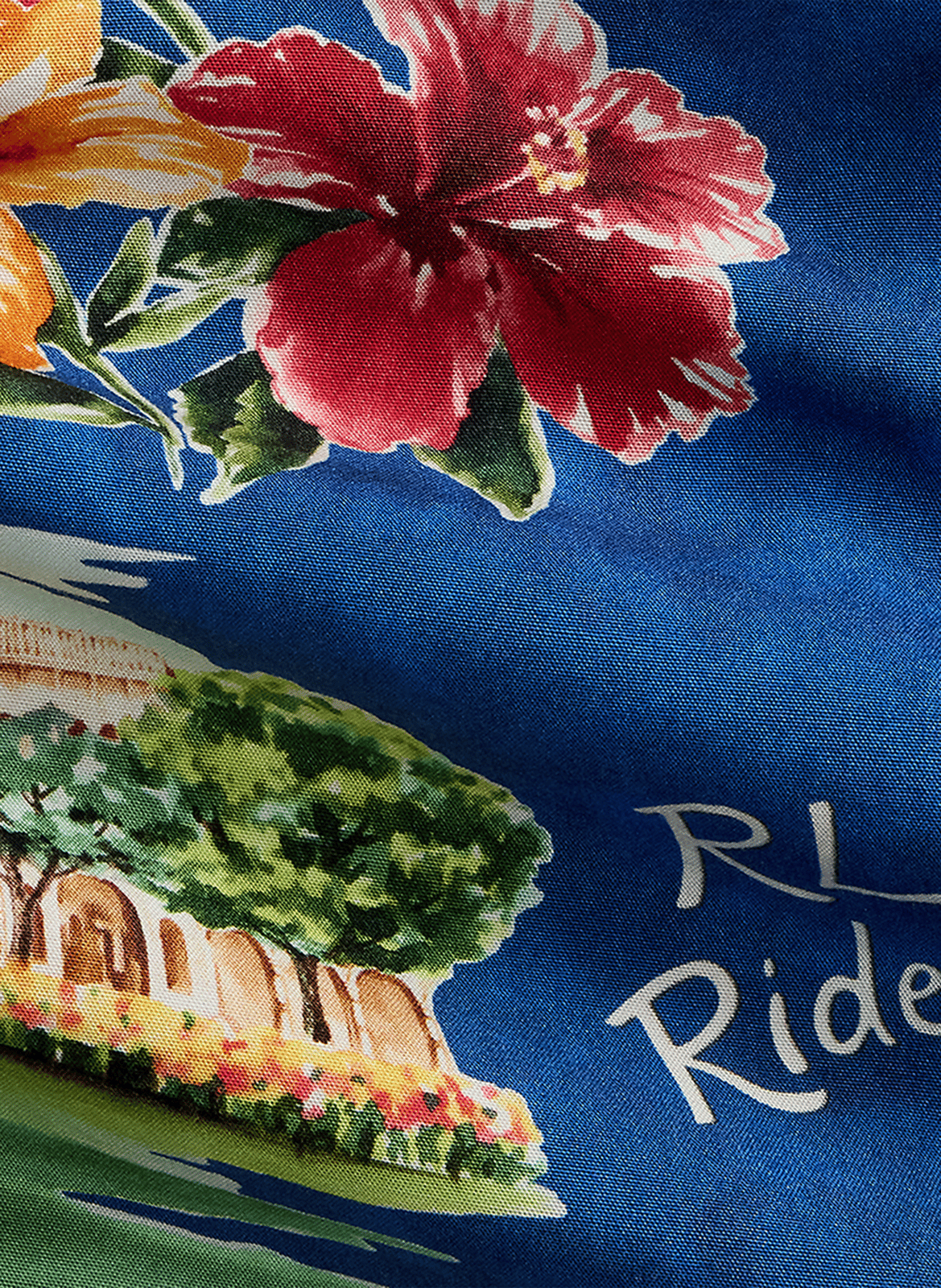 Short-sleeved cotton printed shirt POLO RALPH LAUREN Multicolour