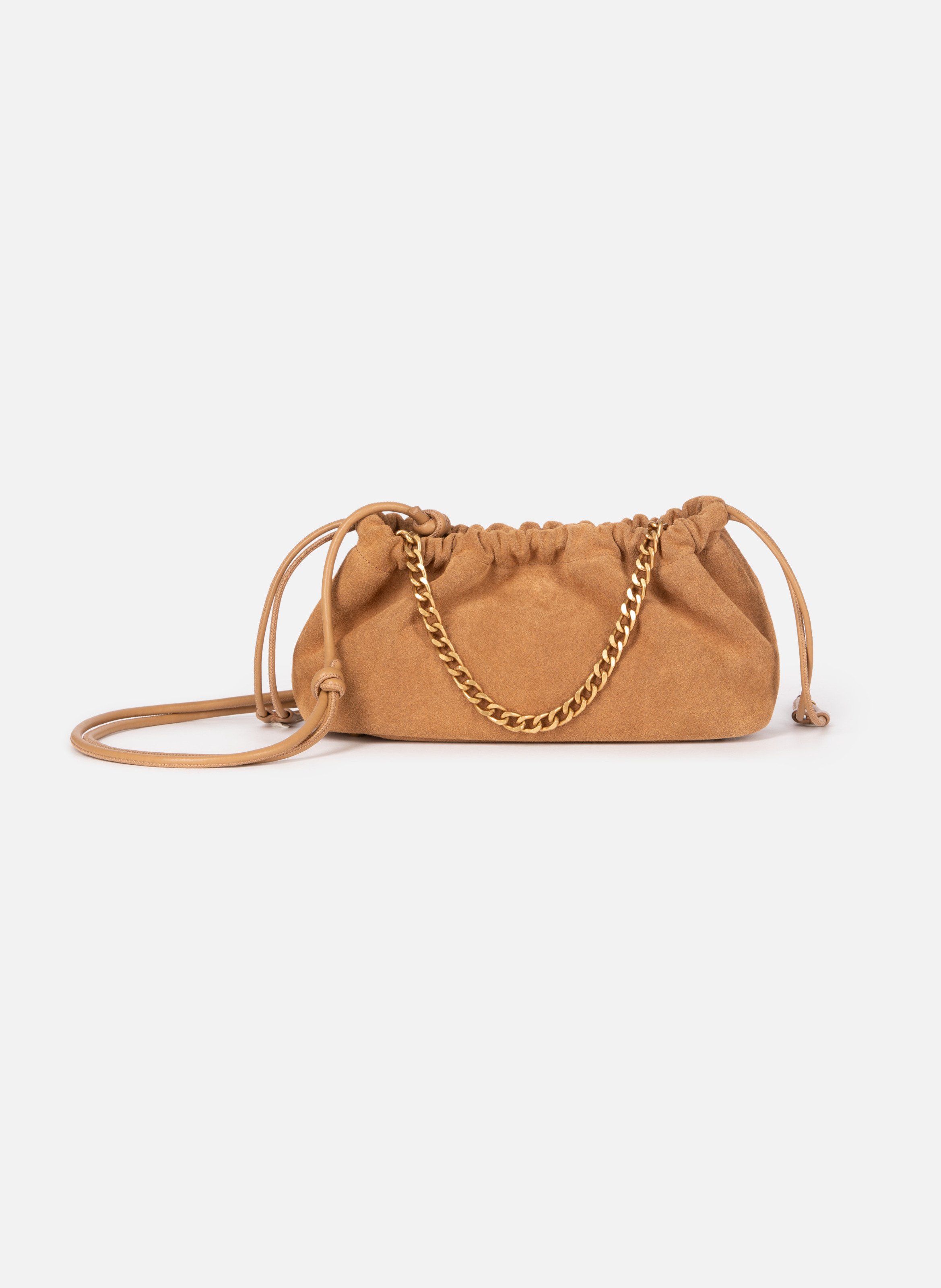 Sac taylor en suède THE KOOPLES Marron