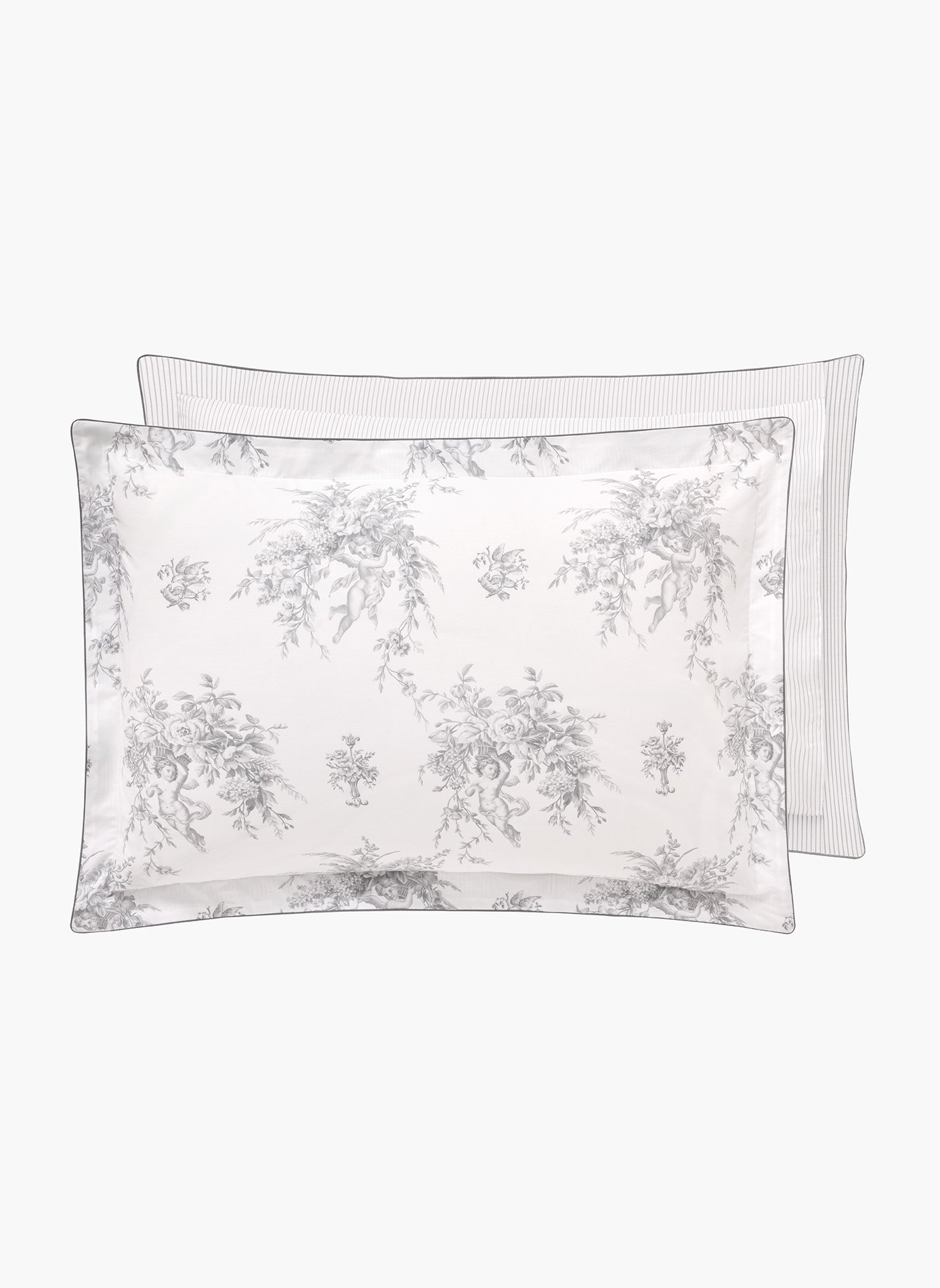 Taie d'oreiller evanescence ANNE DE SOLENE Blanc