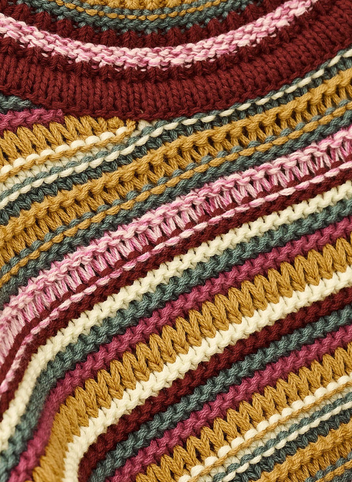 Pull col rond en coton farfaela BA&SH Violet