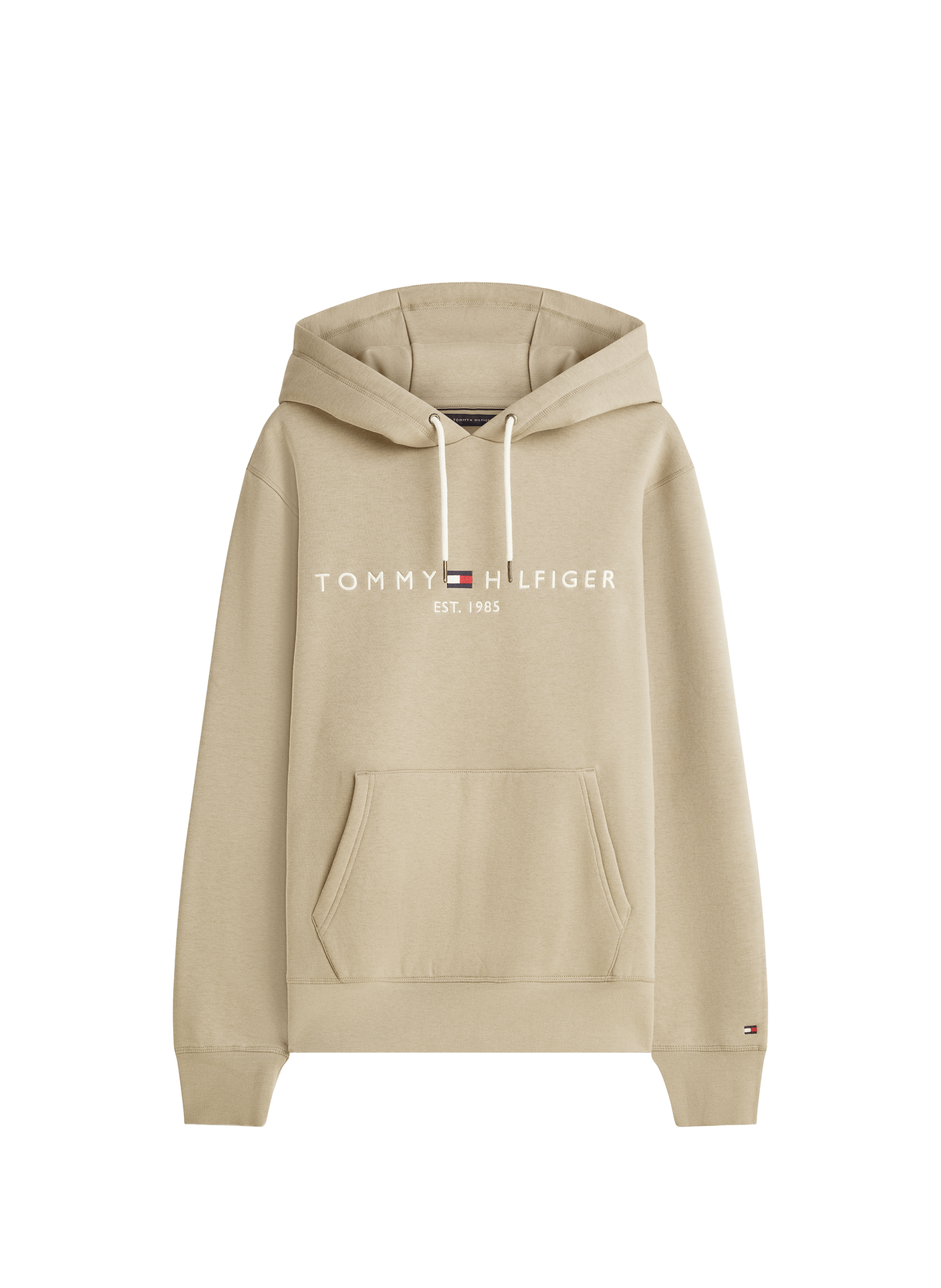 Cotton hoodie TOMMY HILFIGER Beige