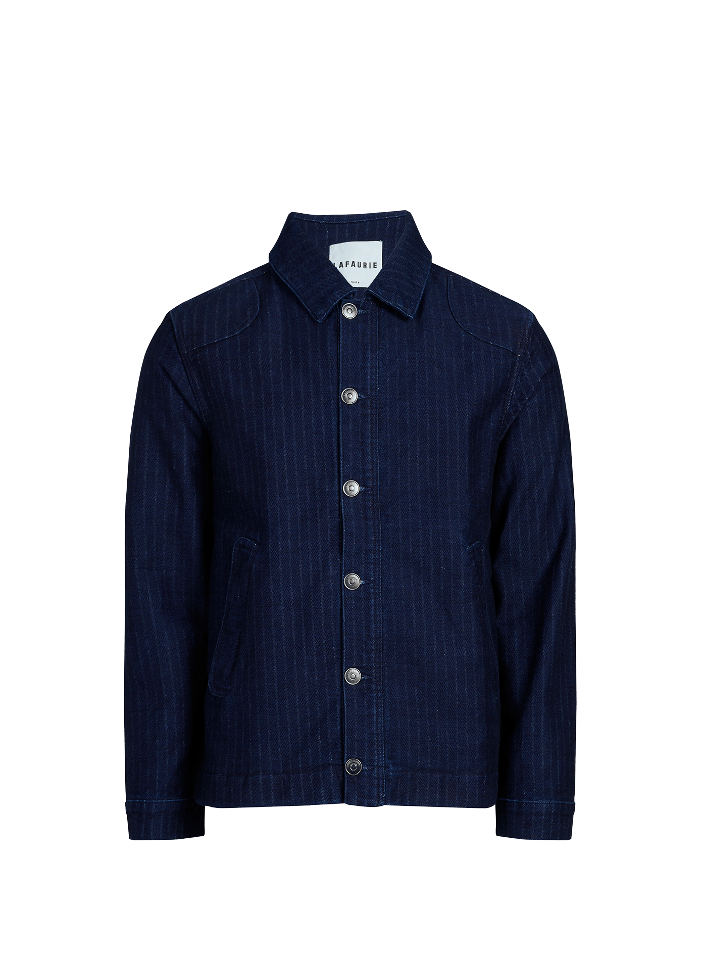 Veste droite en jean LAFAURIE Bleu