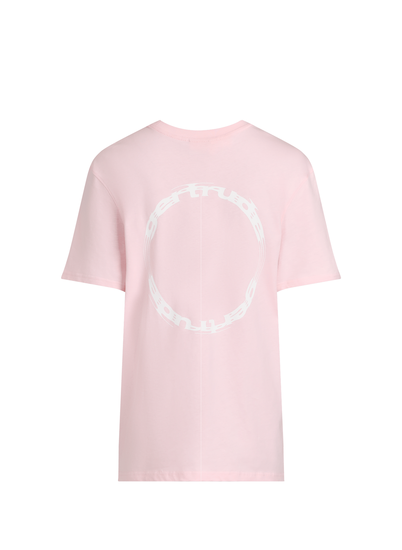Tee-shirt droit sérigraphié GERTRUDE ET GASTON Rosa