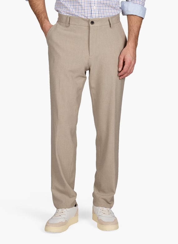 pantalon cigarette homme Pantalon cigarette como reg Beige Les deux - Homme pantalon cigarette homme Pantalon cigarette como reg Beige Les deux - Homme