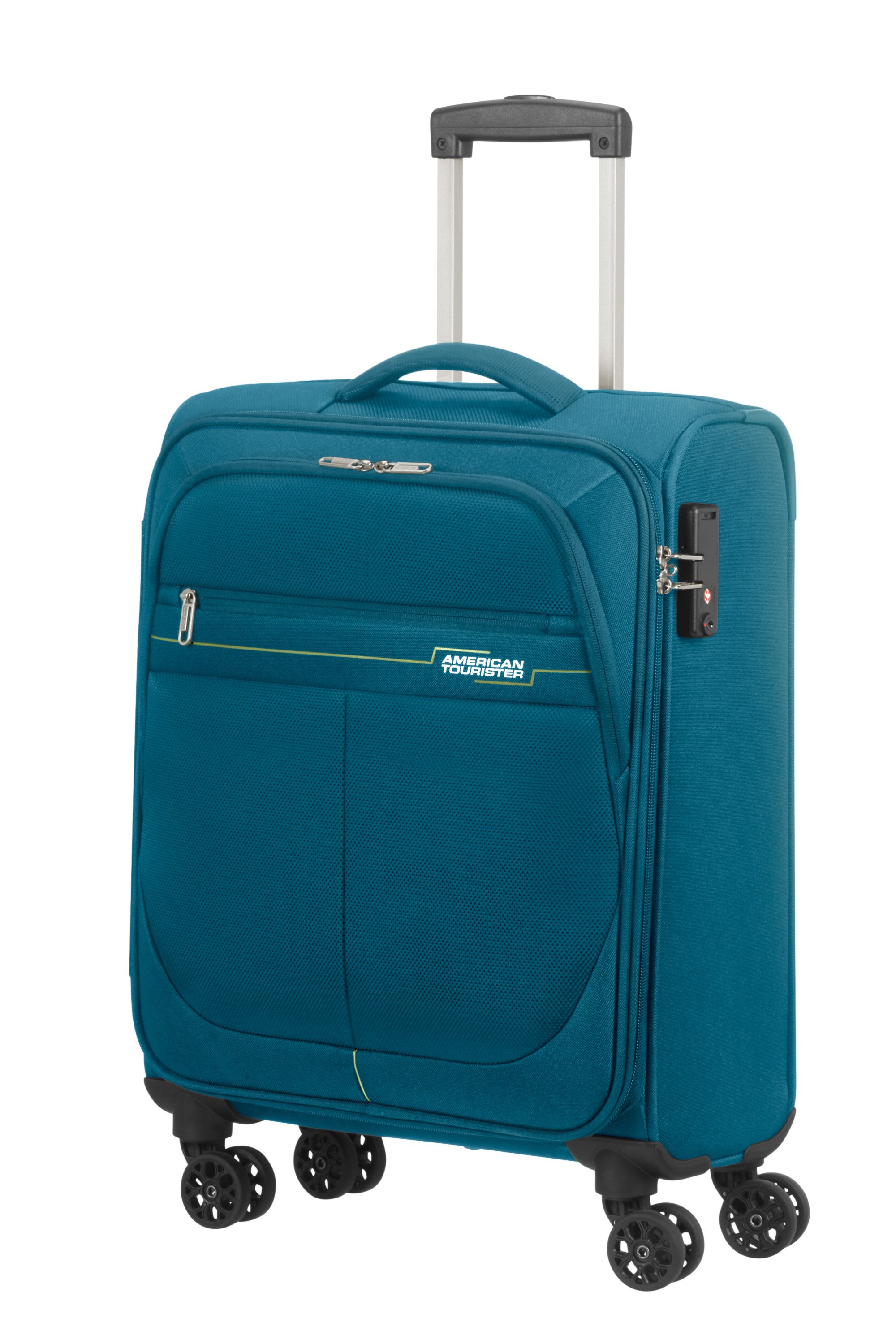 Deep dive valise 4 roues taille s AMERICAN TOURISTER Jaune