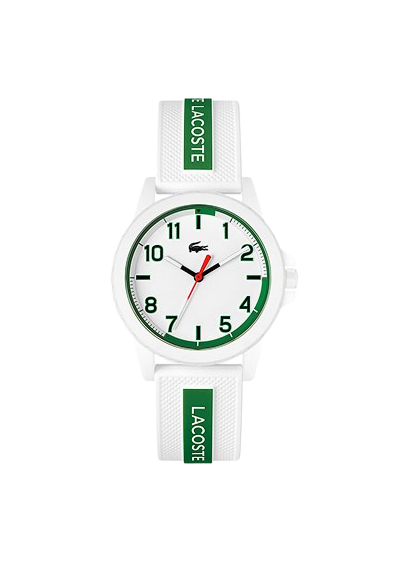 Montre quartz Rider en silicone LACOSTE MONTRES Blanc