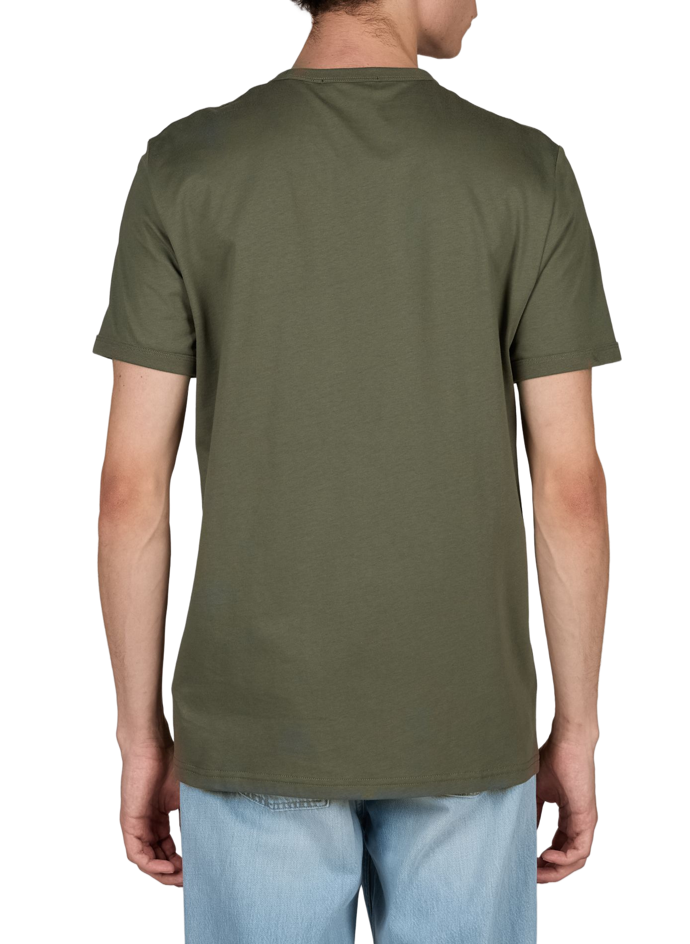 T-shirt with contrasting edges FRED PERRY Green