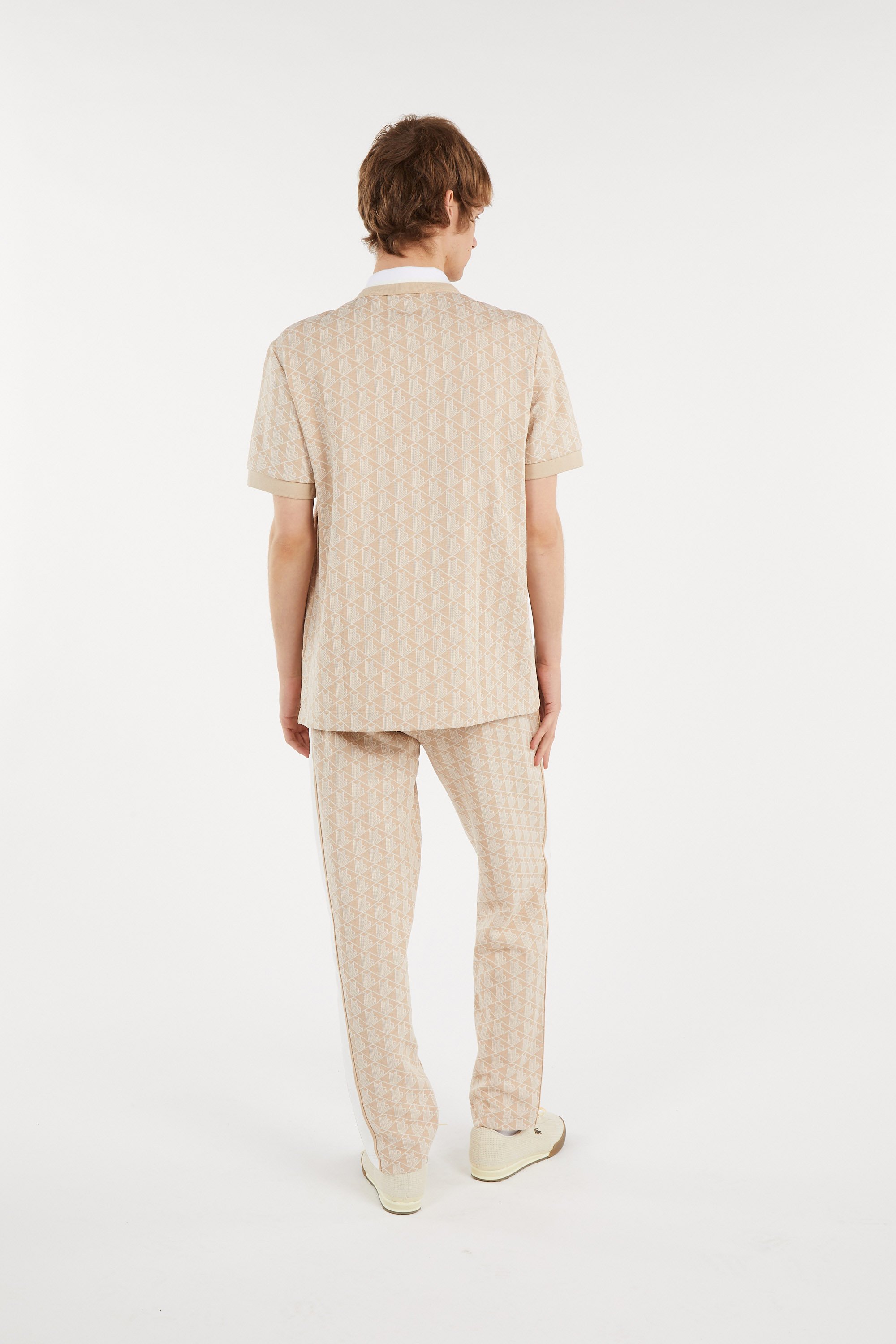 Polo the blend monograme LACOSTE Beige