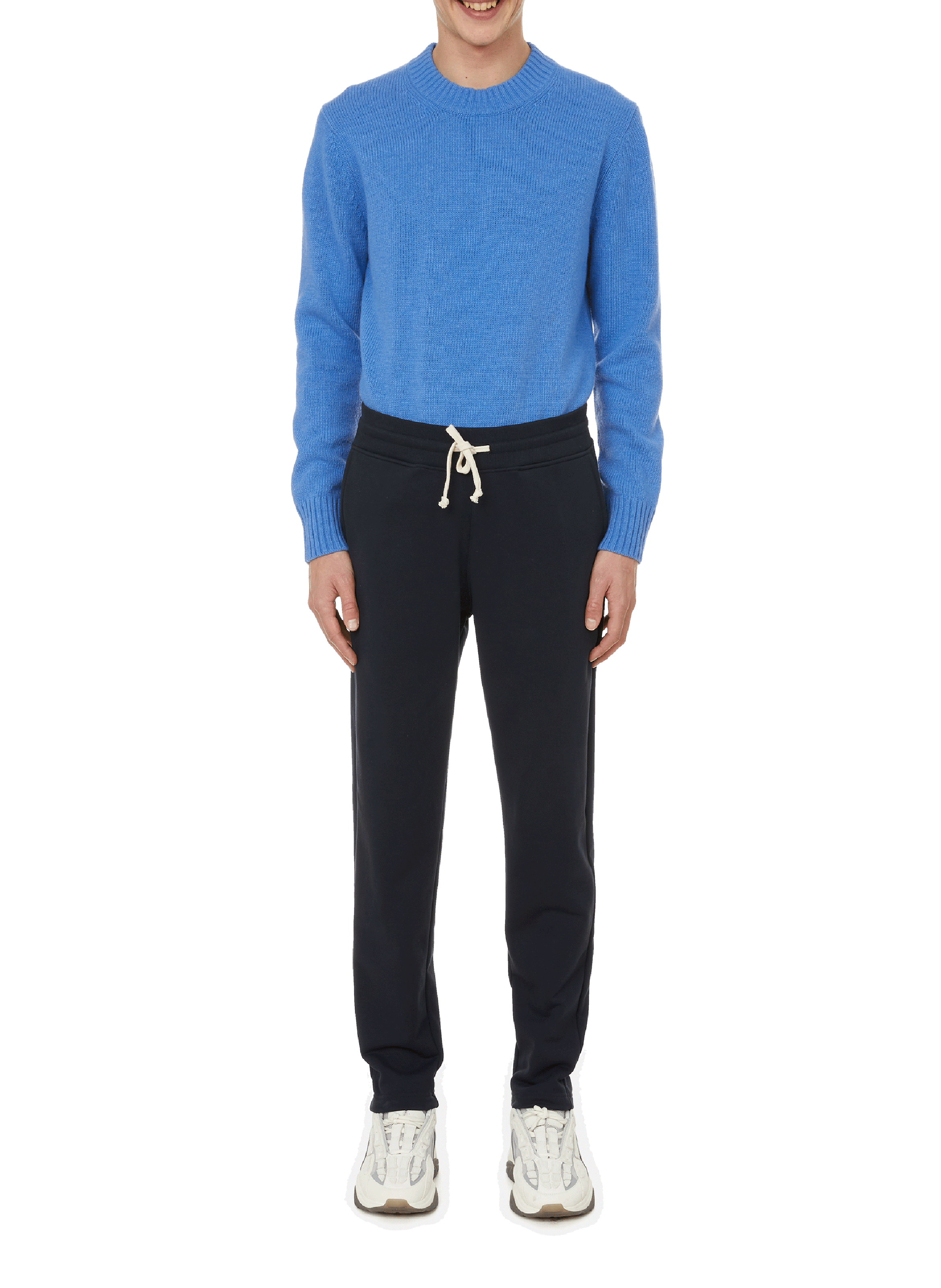 Pantalon de jogging en coton organique Moll AU PRINTEMPS PARIS Bleu