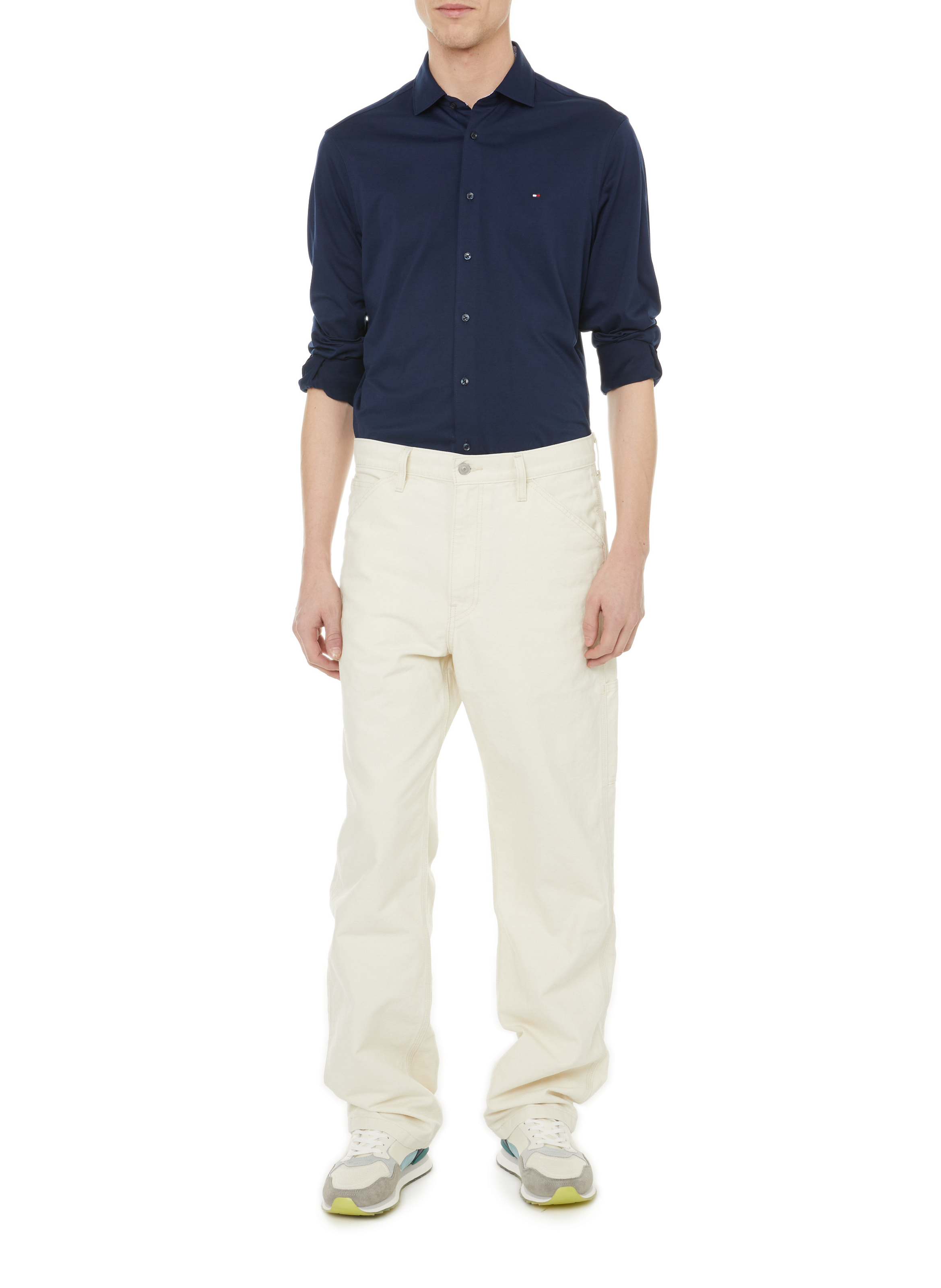 Cotton shirt  TOMMY HILFIGER Blue
