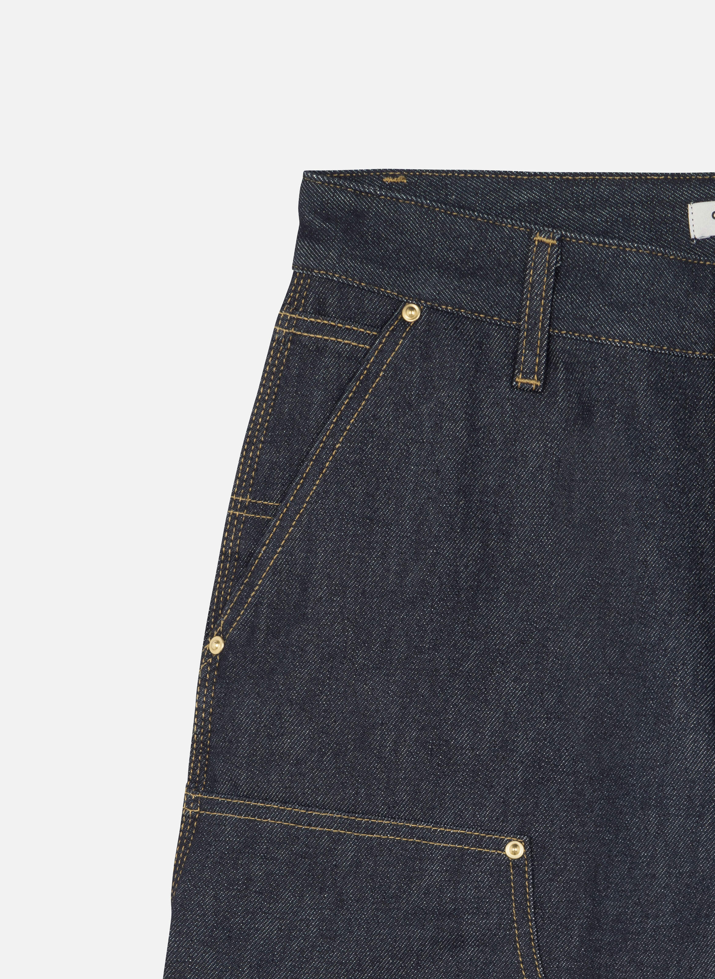 Short w' nixon double knee short | Bleu CARHARTT WIP Femme