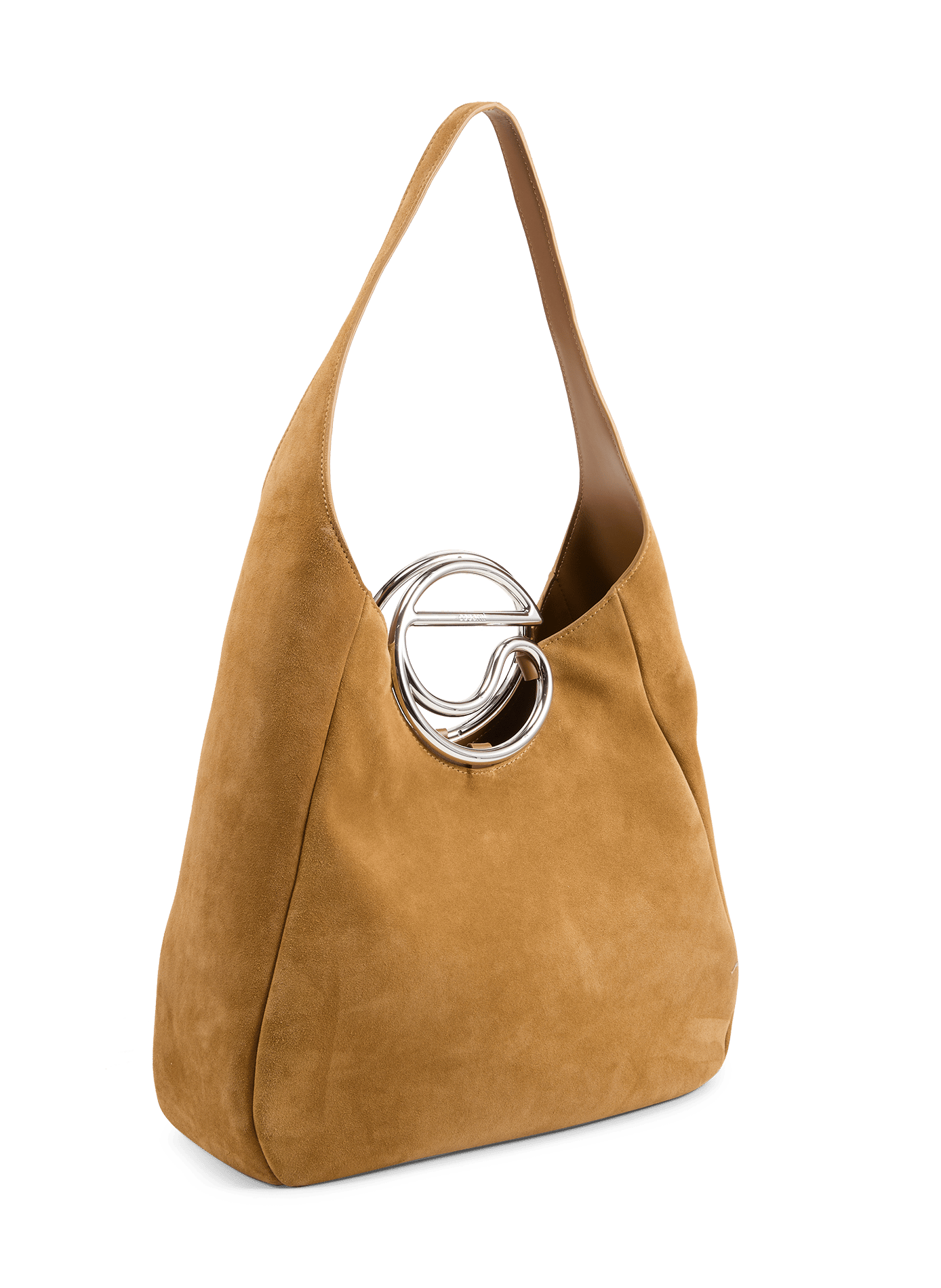 Leather shoulder bag COPERNI Beige