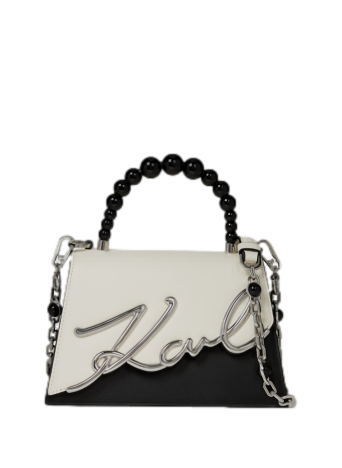 Sac en cuir K/SIGNATURE 2.0 SM CB PEARLS KARL LAGERFELD Multicolore