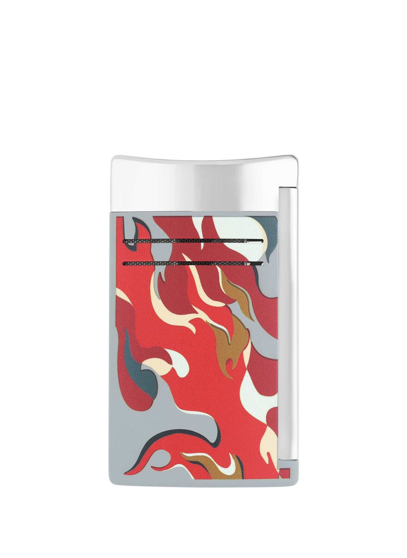 Matte finish Maxijet camo lighter S.T. DUPONT Red