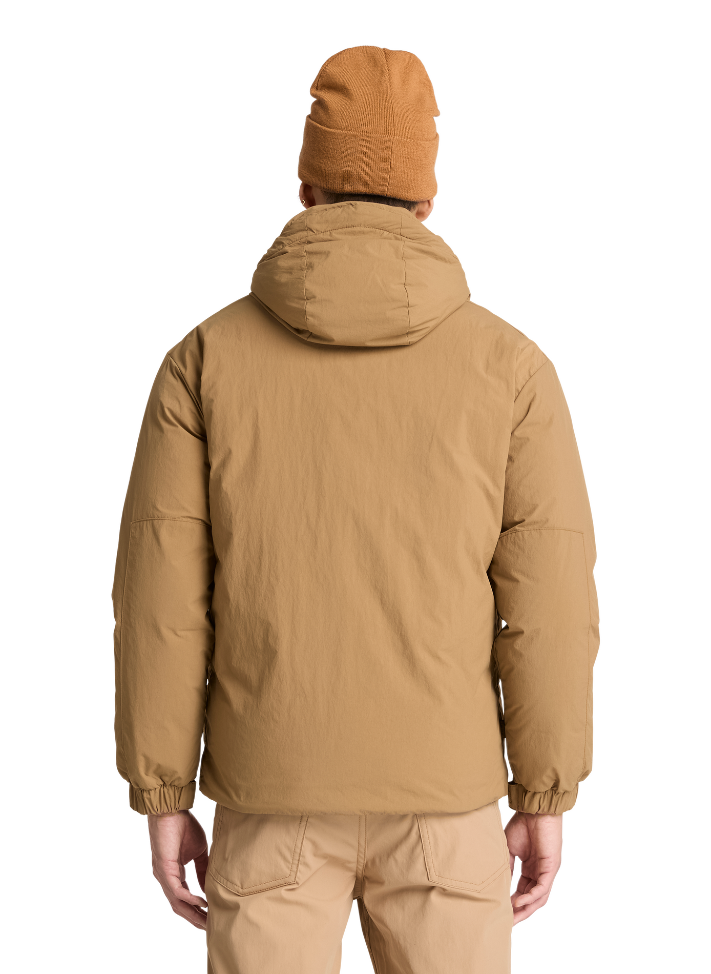 Parka droite à capuche TIMBERLAND Beige
