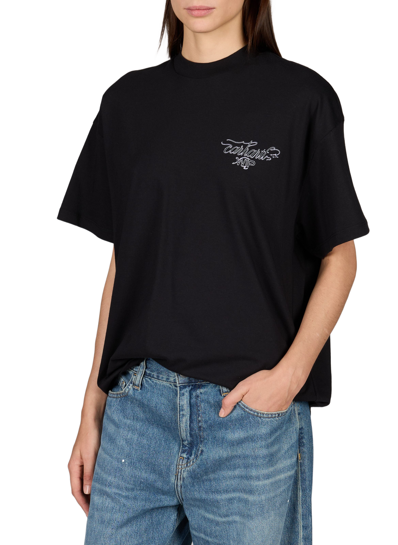 Screen-printed back t-shirt CARHARTT WIP Black