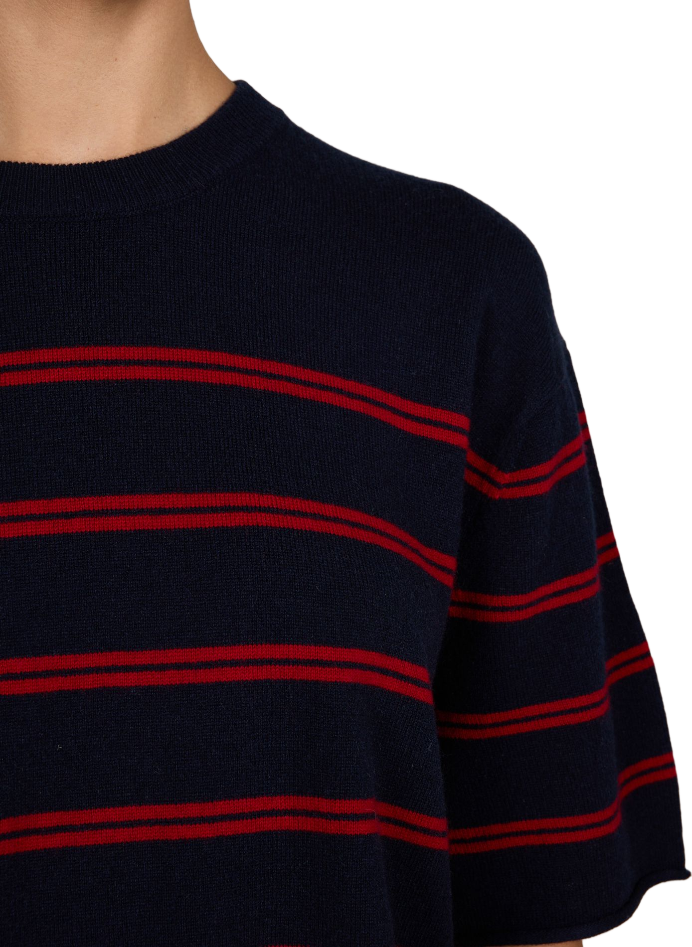 Oversize-Pullover aus Wolle und Kaschmir BELLEROSE Mehrfarbig