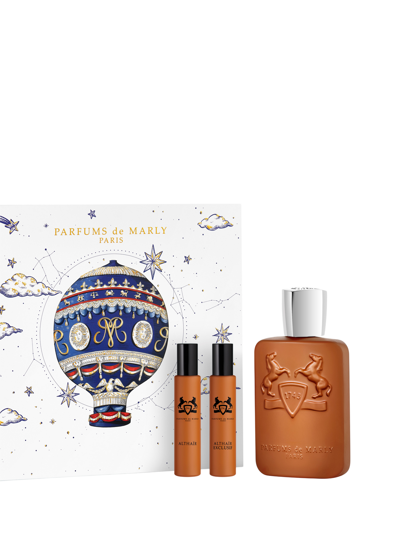 Althair Geschenkset (Althair 125 ml, Althair 10 ml, Althair Exclusief 10 ml) PARFUMS DE MARLY No color
