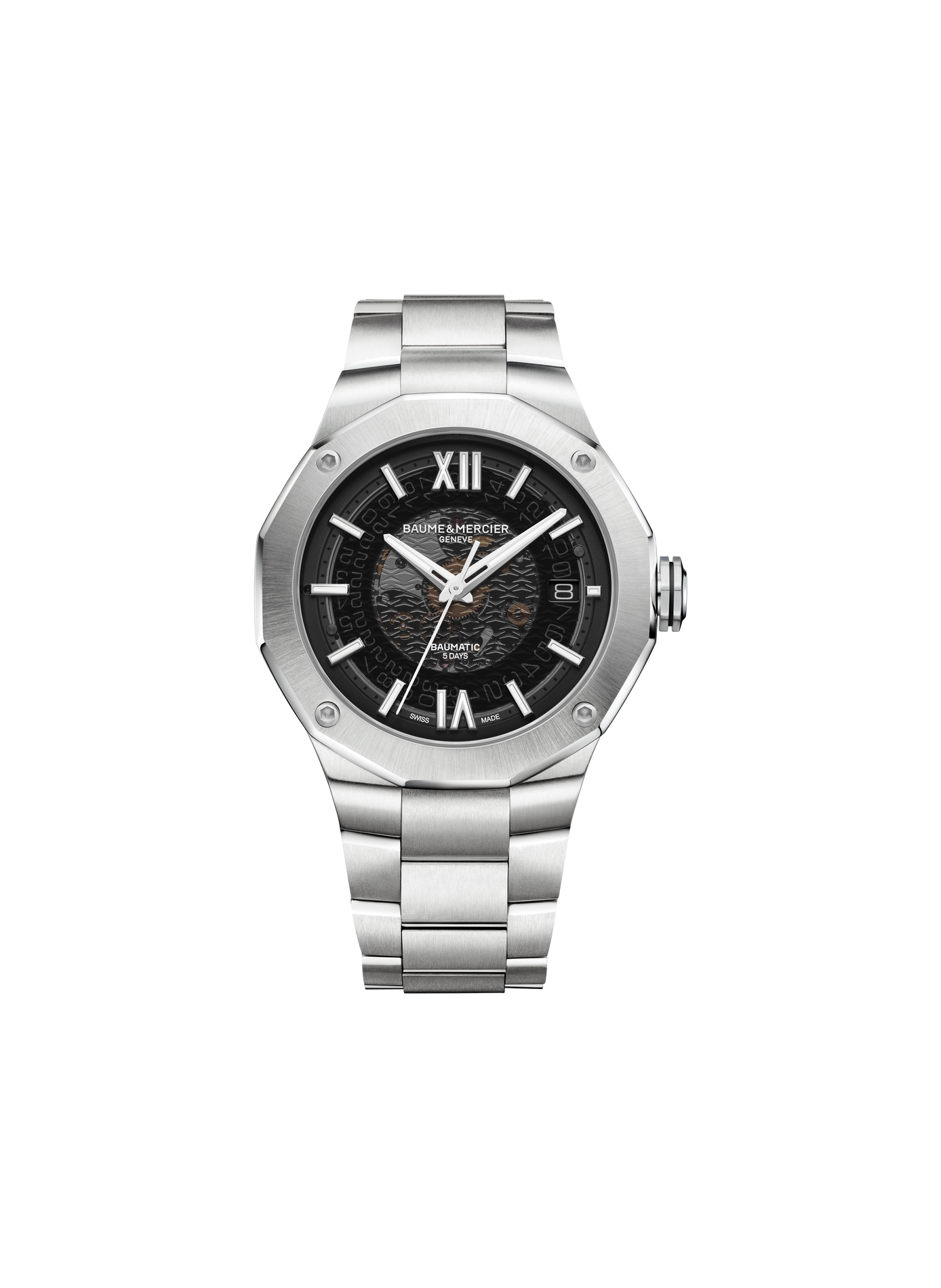 Montre automatique Riviera en acier inoxydable