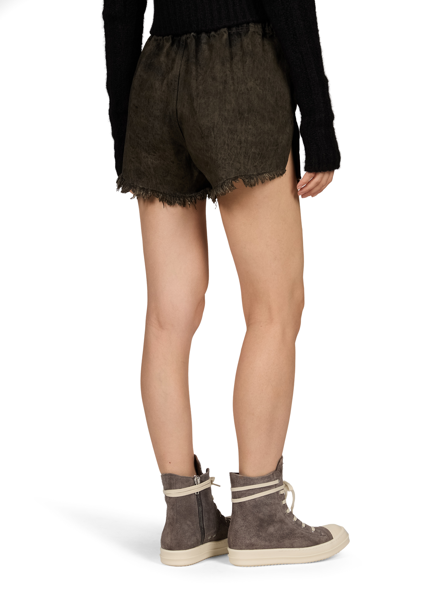 Short in cotton RICK OWENS Brown