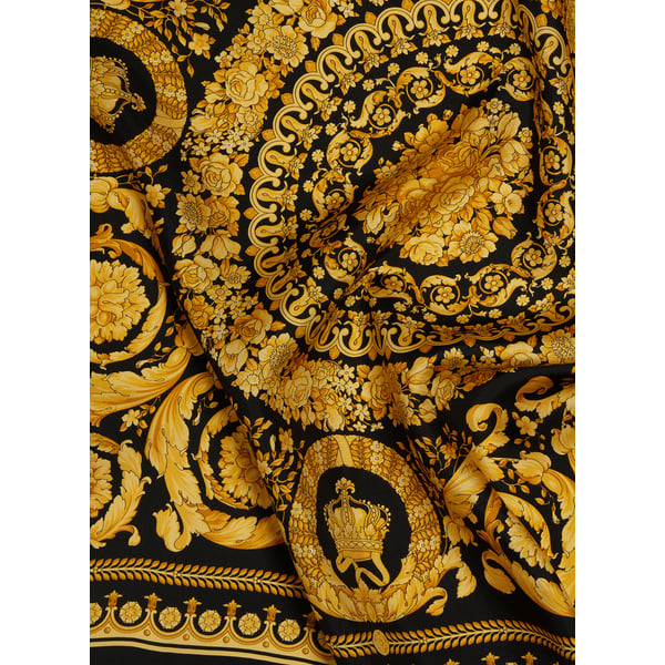 Grand carré de soie imprimé Barocco