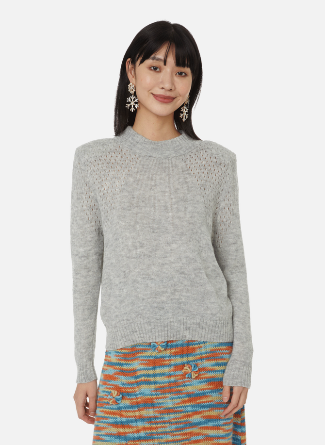 Garnet wool sweater STELLA PARDO