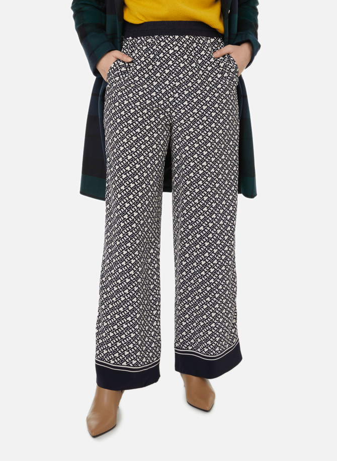 Flowing monogram trousers TOMMY HILFIGER