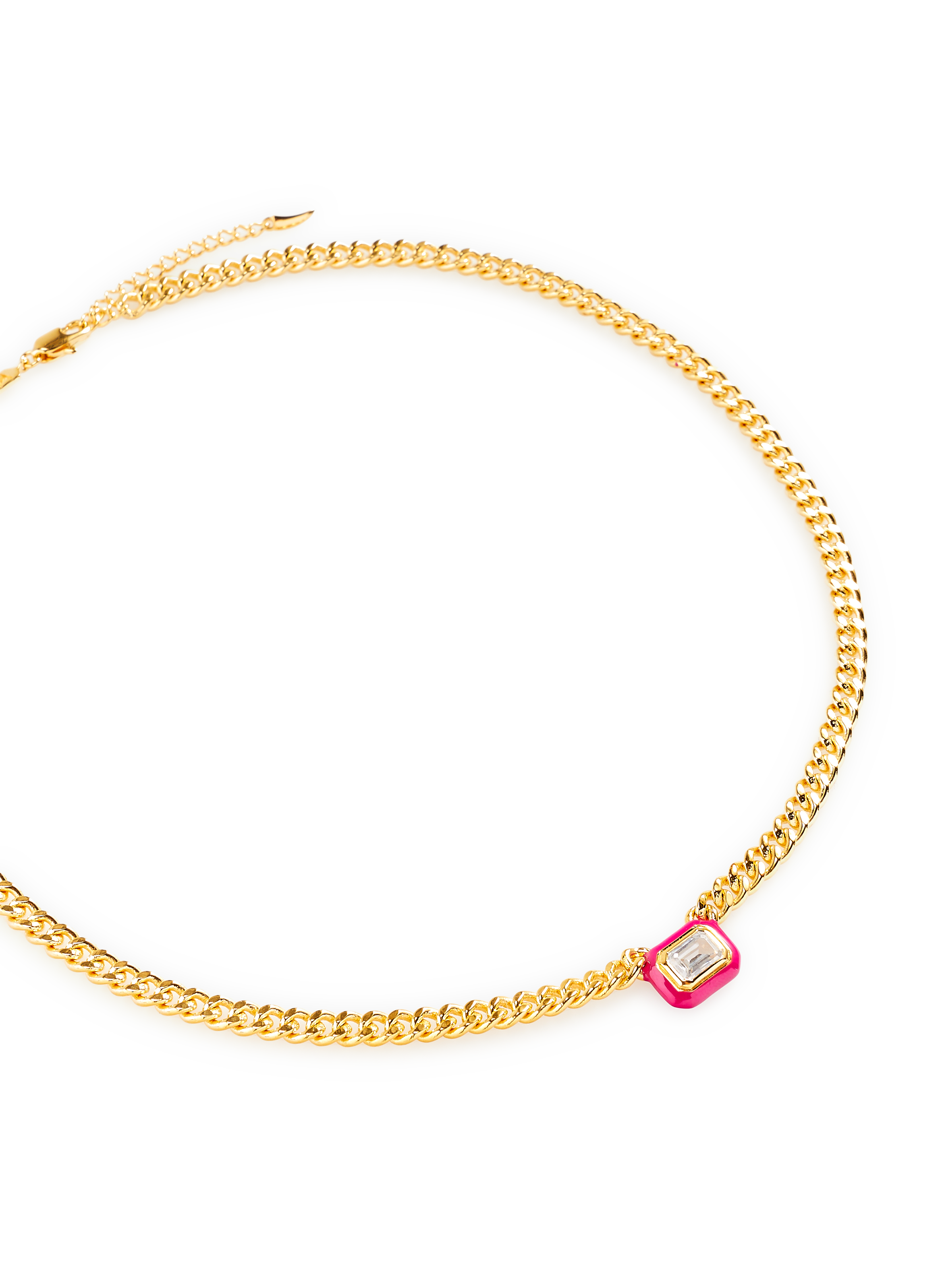 Collier en argent plaqué or