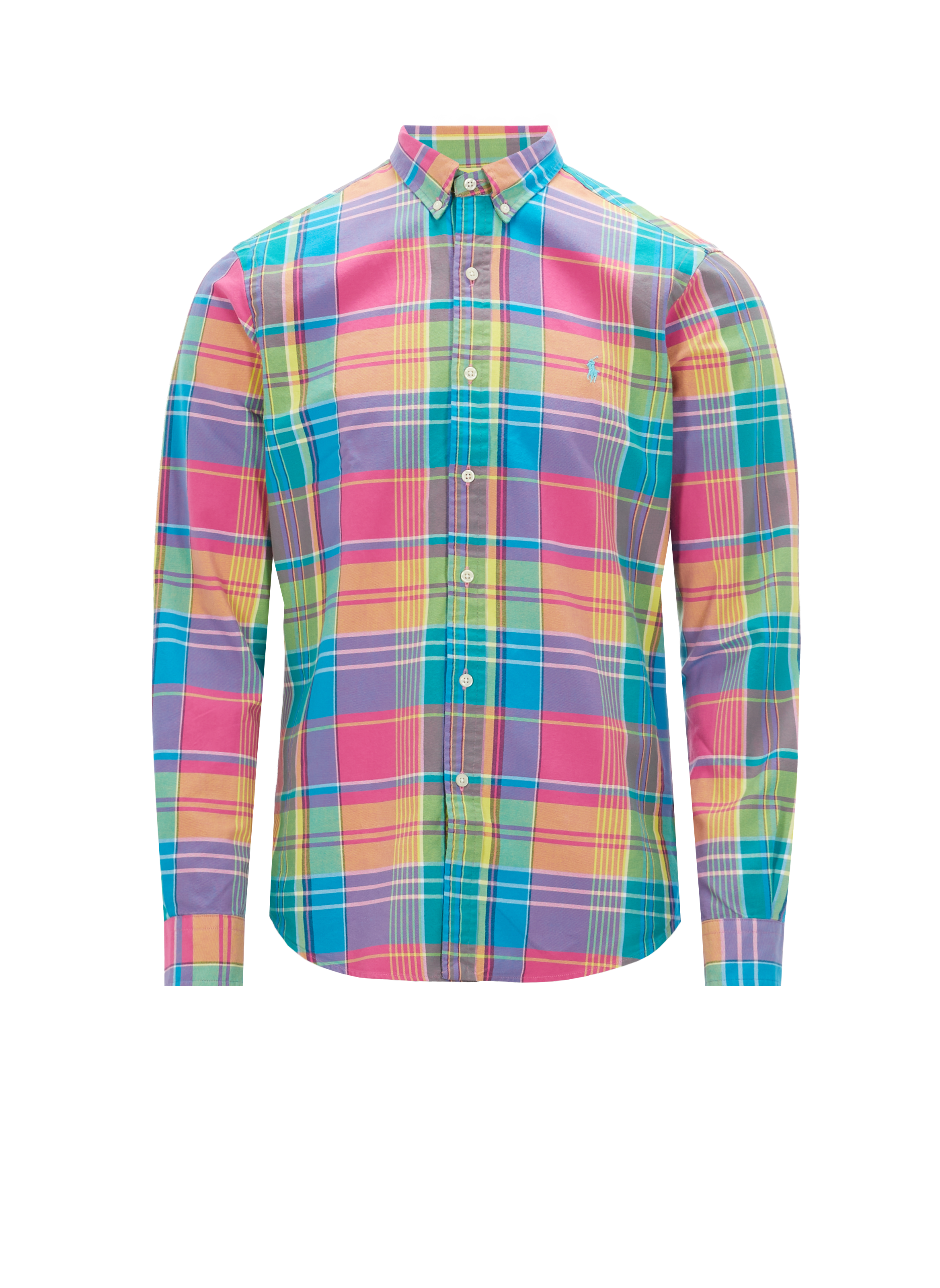 Chemise à carreaux en coton POLO RALPH LAUREN Multicolore