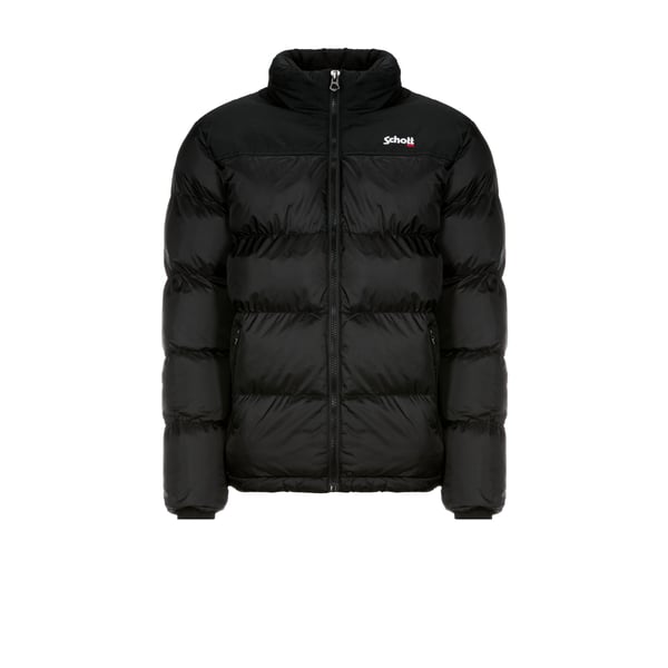 Schott Down Jacket In Black
